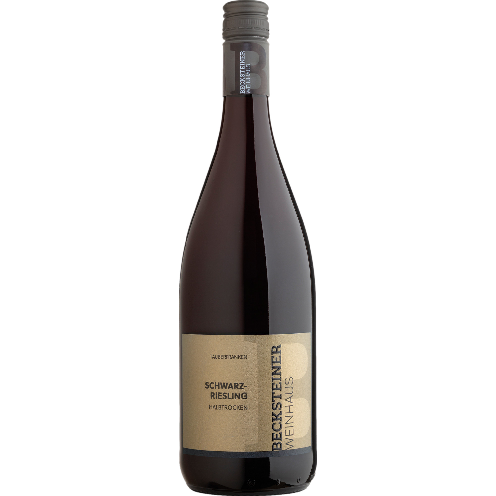 Image of Becksteiner Winzer Weinhaus Schwarzriesling, Halbtrocken, Baden, 1 Liter, Baden, 2024, Rotwein