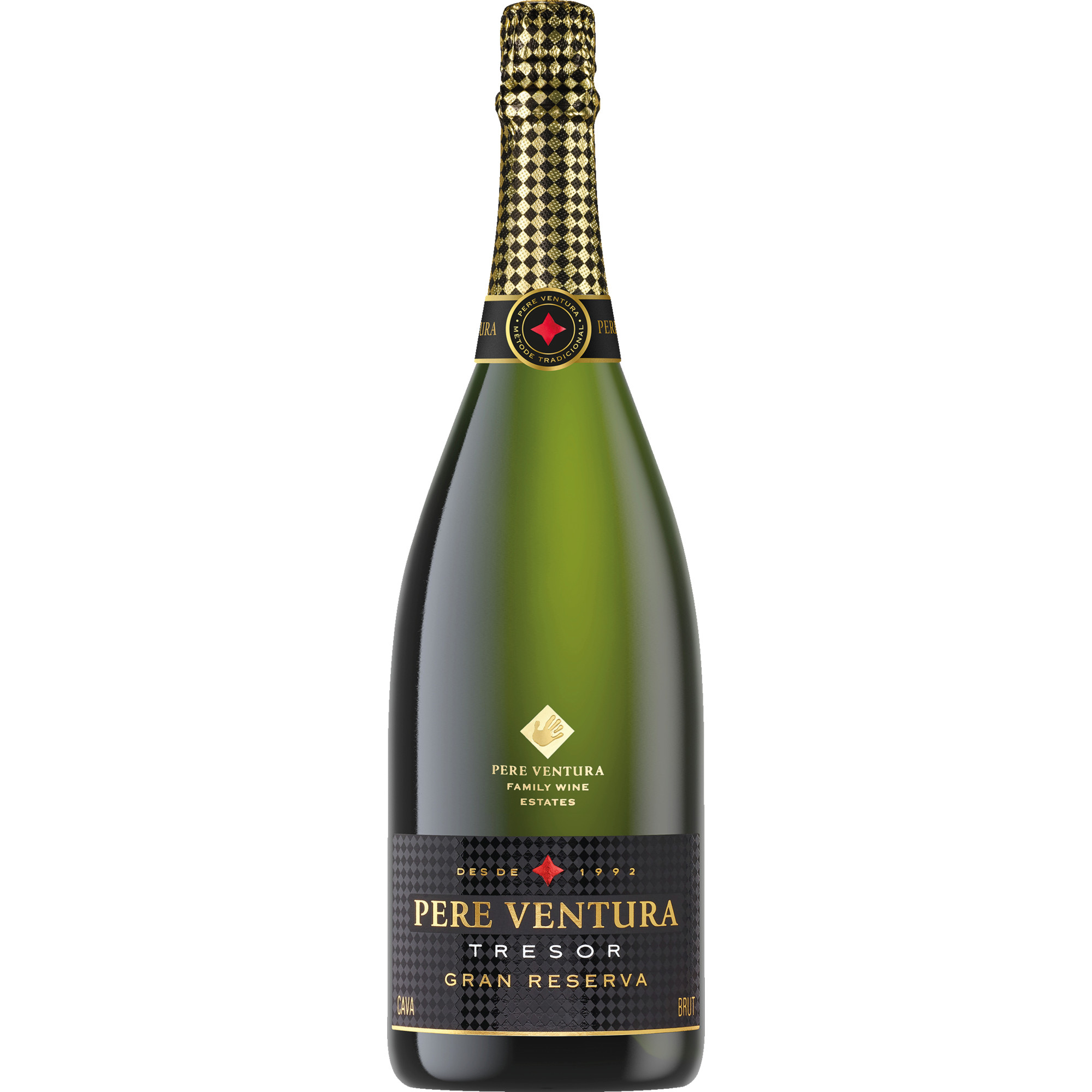 Pere Ventura Tresor Gran Reserva Cava, Brut, Cava DO, Magnum, Cava, 2017, Schaumwein