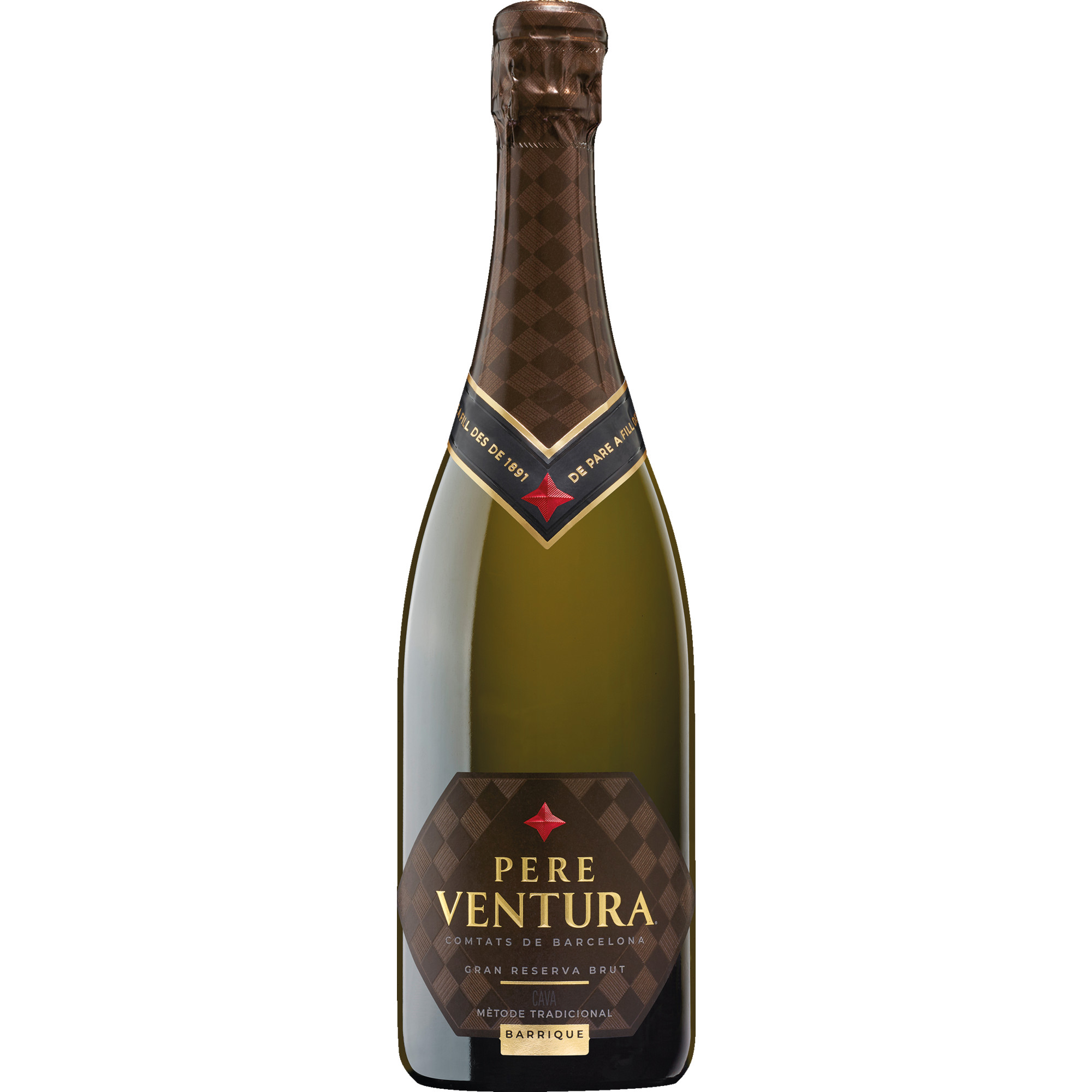 Pere Ventura Barrique Cava, Brut, Cava DO, Cava, 2021, Schaumwein