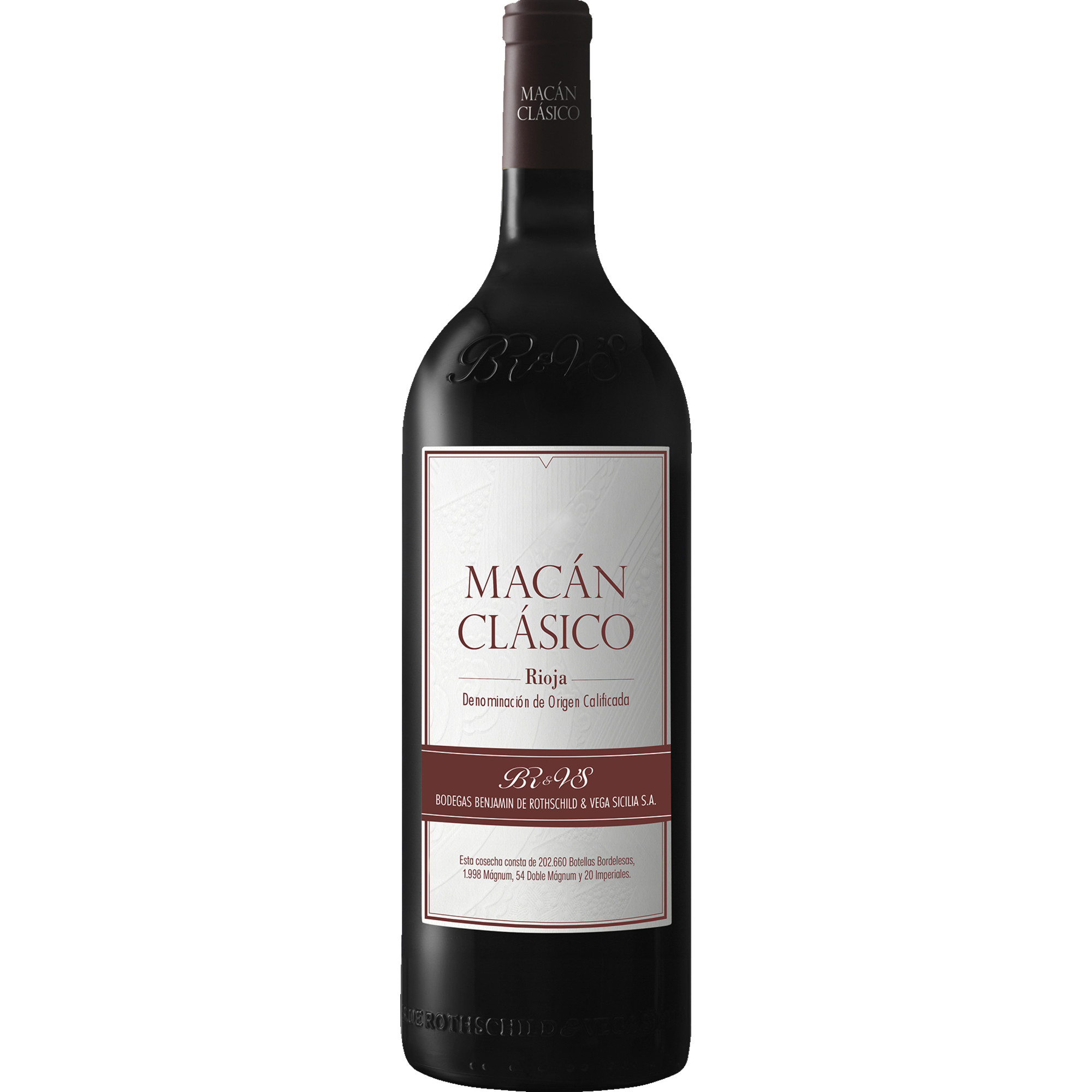 Macán Clásico Rioja, Rioja DOCa, Magnum, Holzkiste, Rioja, Rotwein