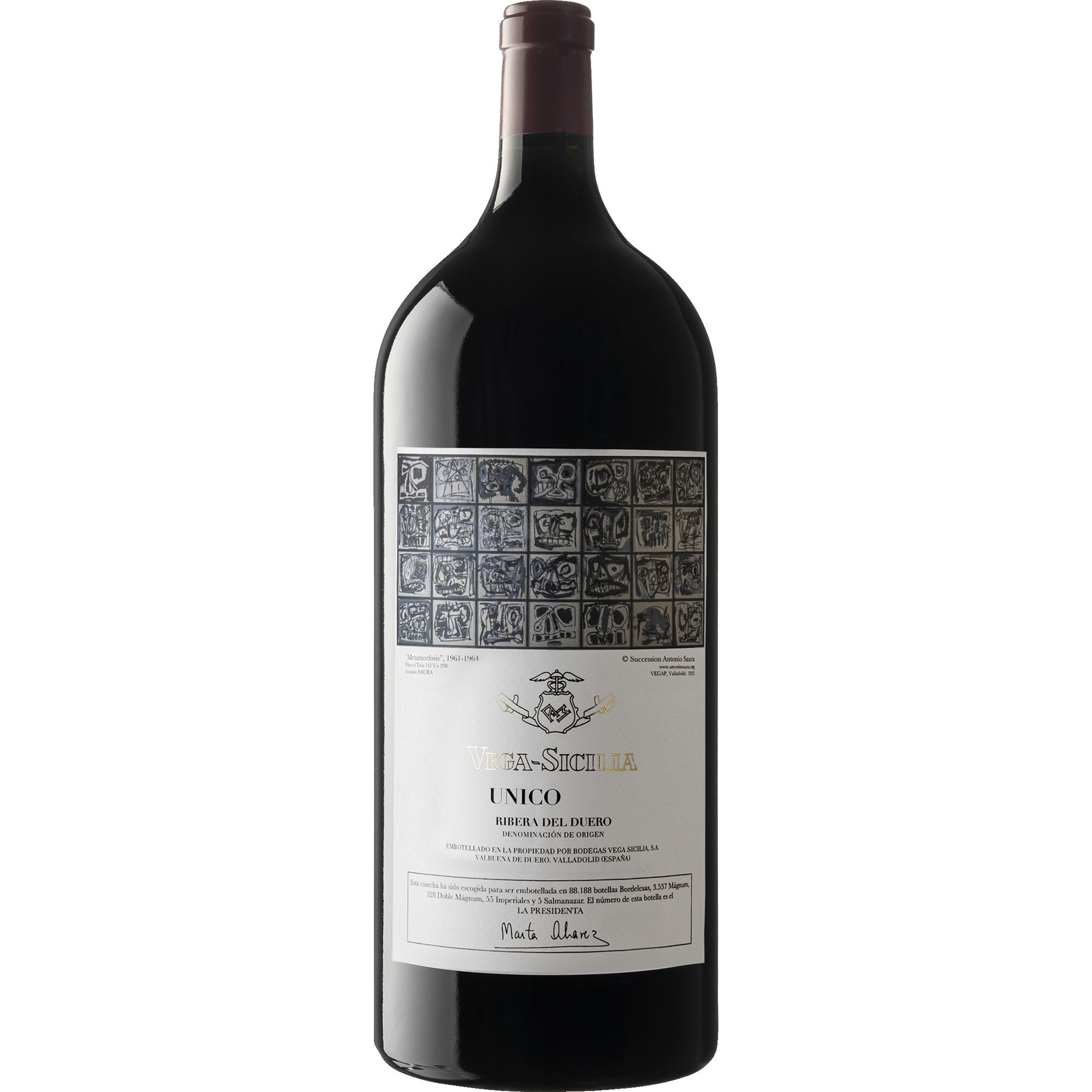Vega Sicilia Unico, Ribera del Duero DO, 6 L, Holzkiste, Kastilien - León, 2013, Rotwein