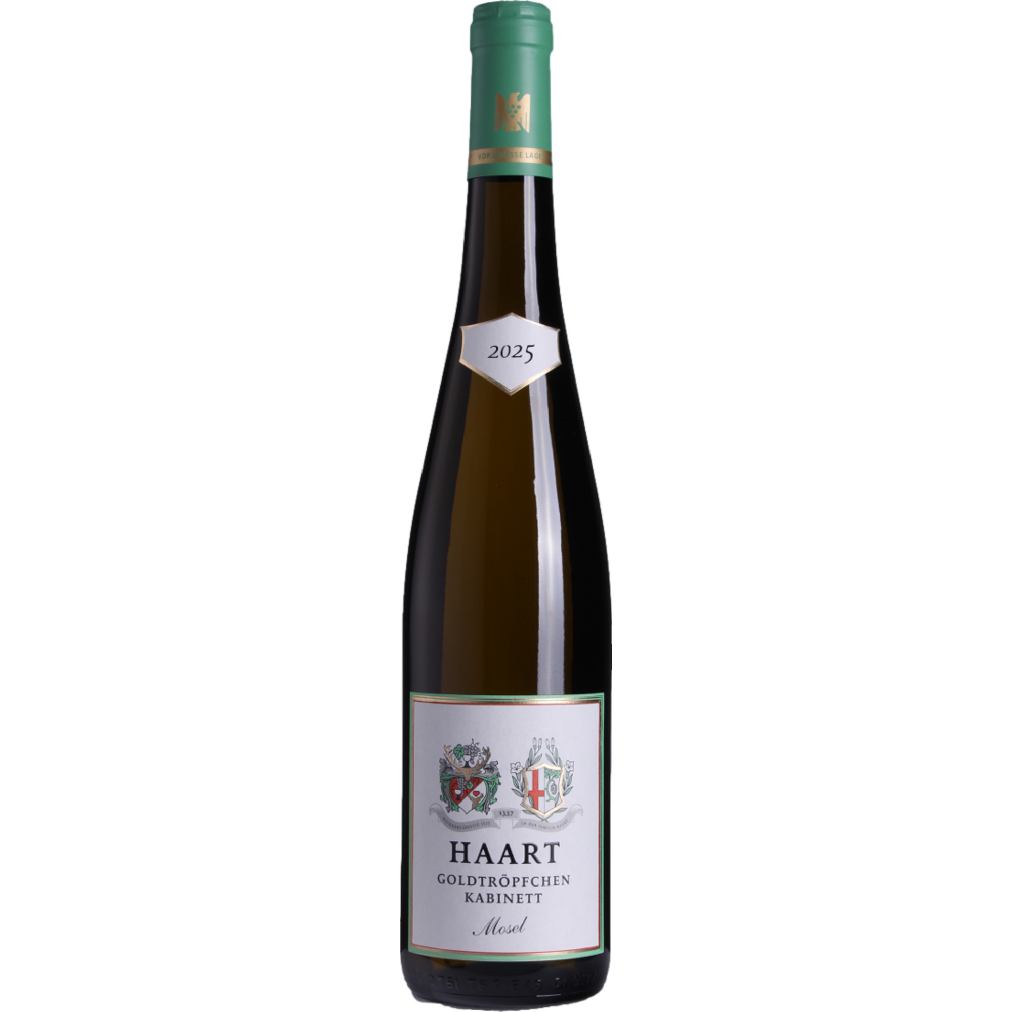 Haart Goldtröpfchen Kabinett, Fruchtsüß, Mosel, Mosel, 2025, Weißwein