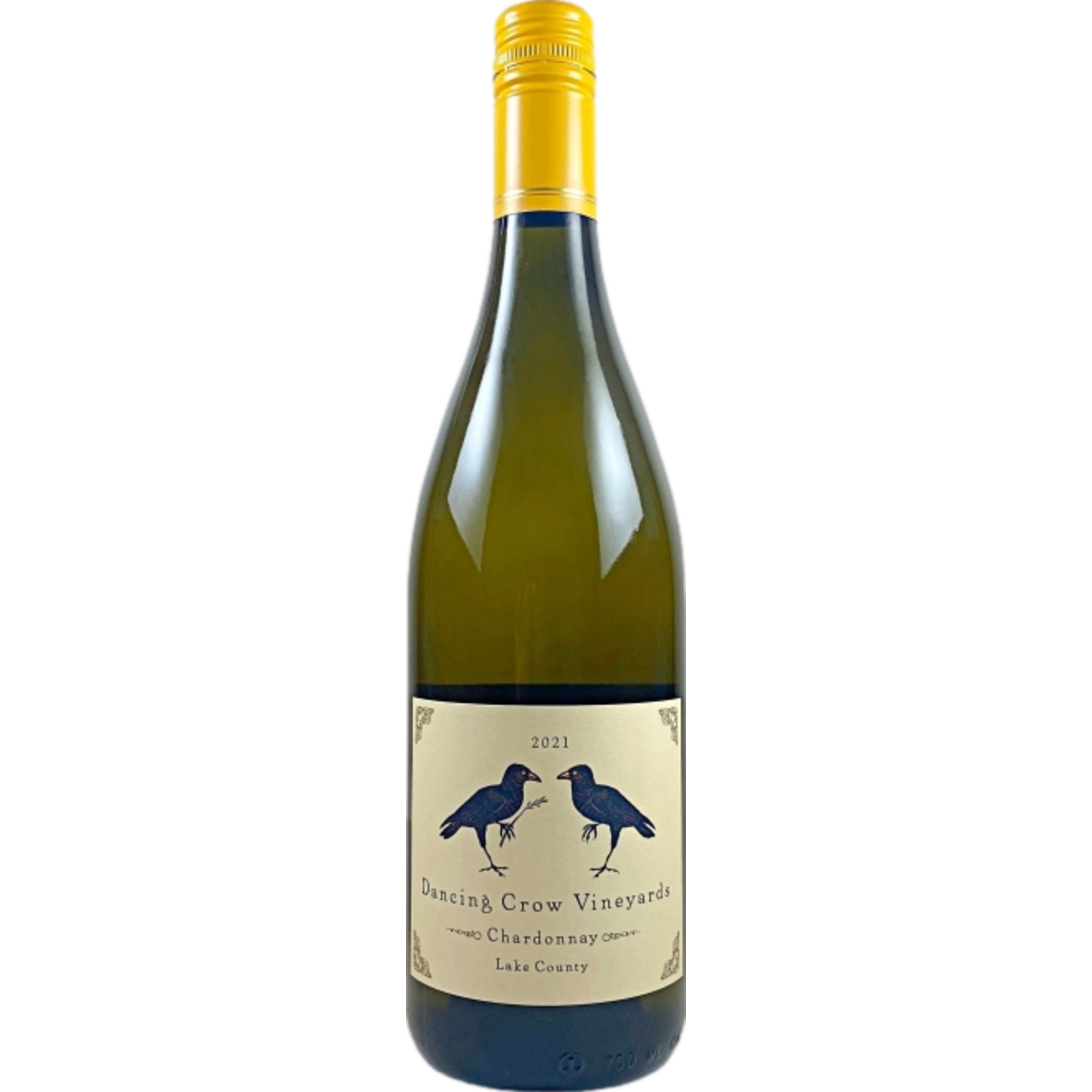 Dancing Crow Chardonnay, Lake County, Kalifornien, 2021, Weißwein