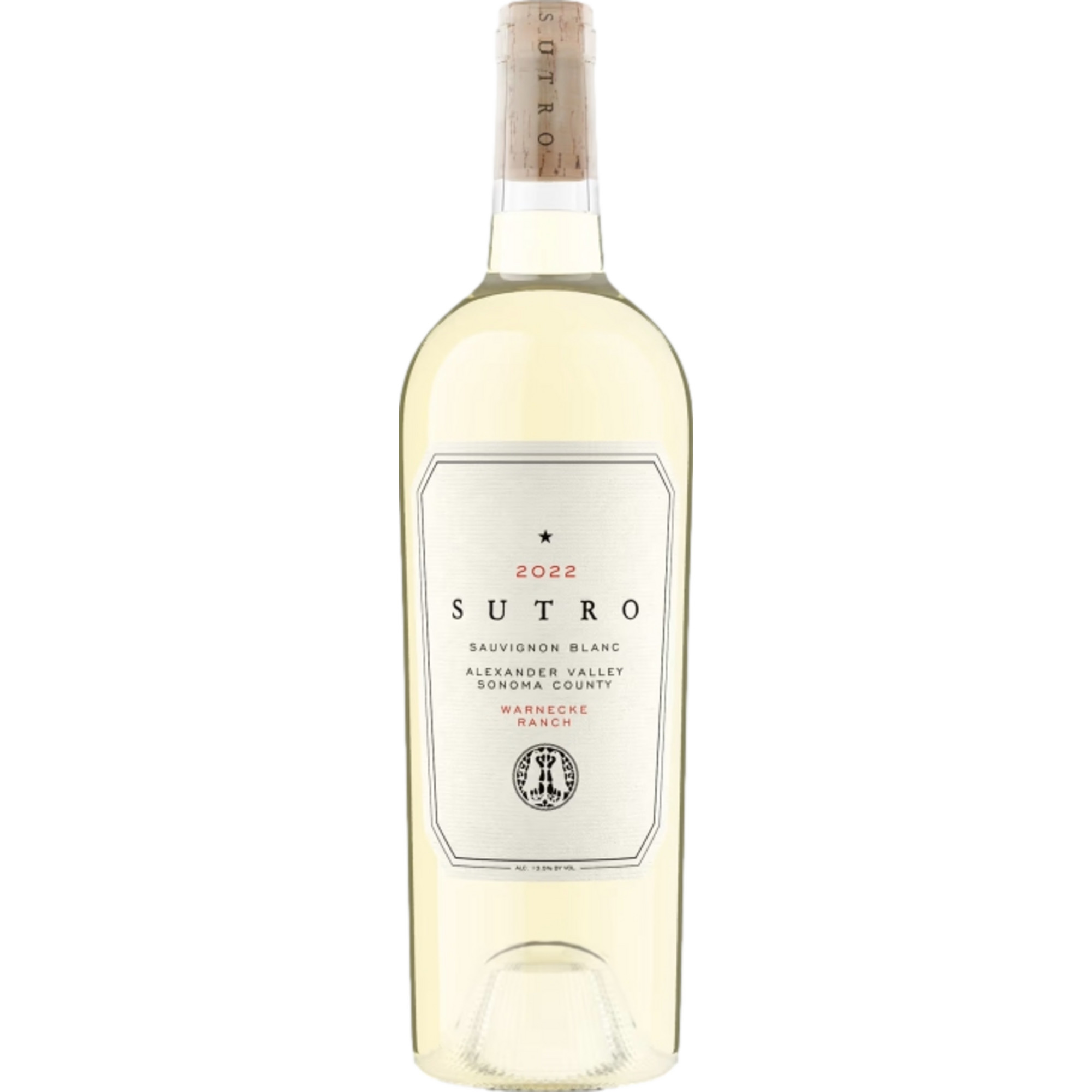 Sutro Warnecke Ranch Sauvignon Blanc, Alexander Valley, Kalifornien, 2022, Weißwein
