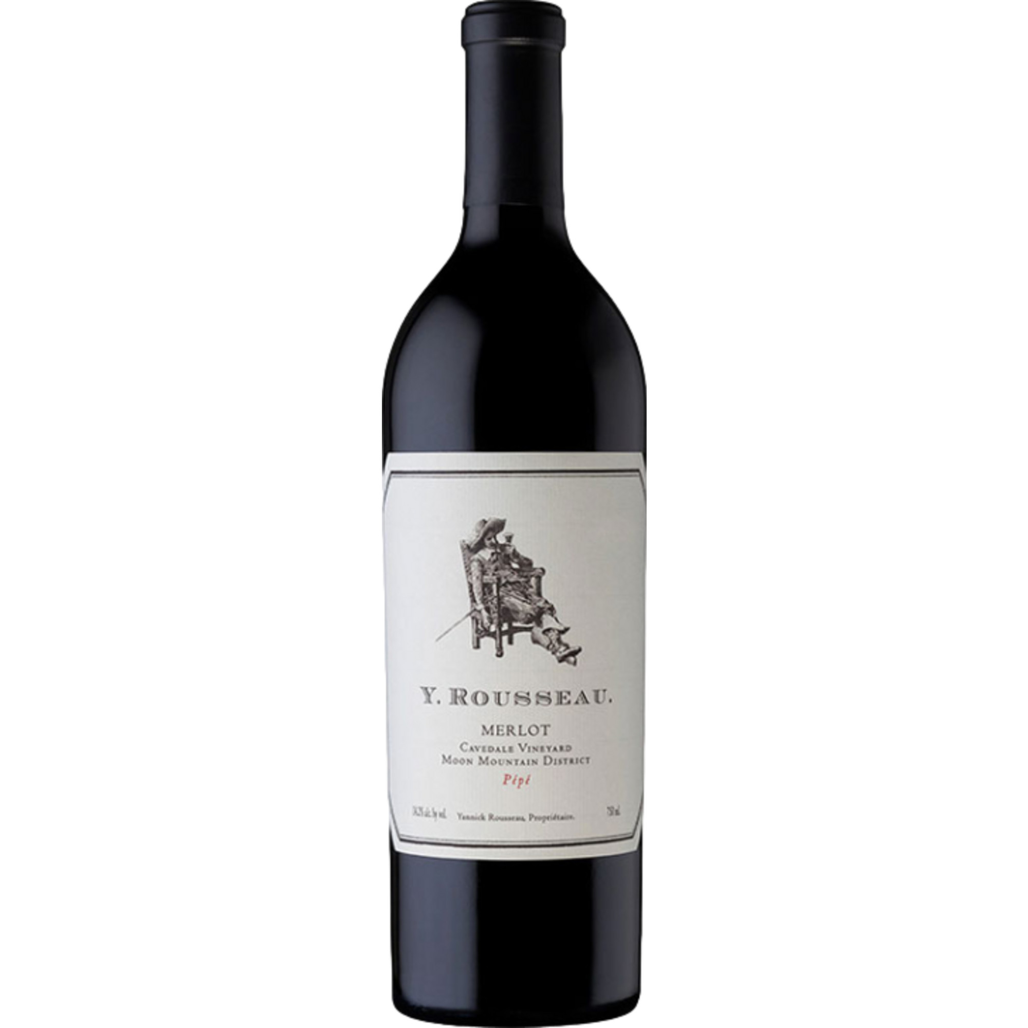 Yannick Rousseau Pepe Merlot, Napa Valley, Kalifornien, 2021, Rotwein