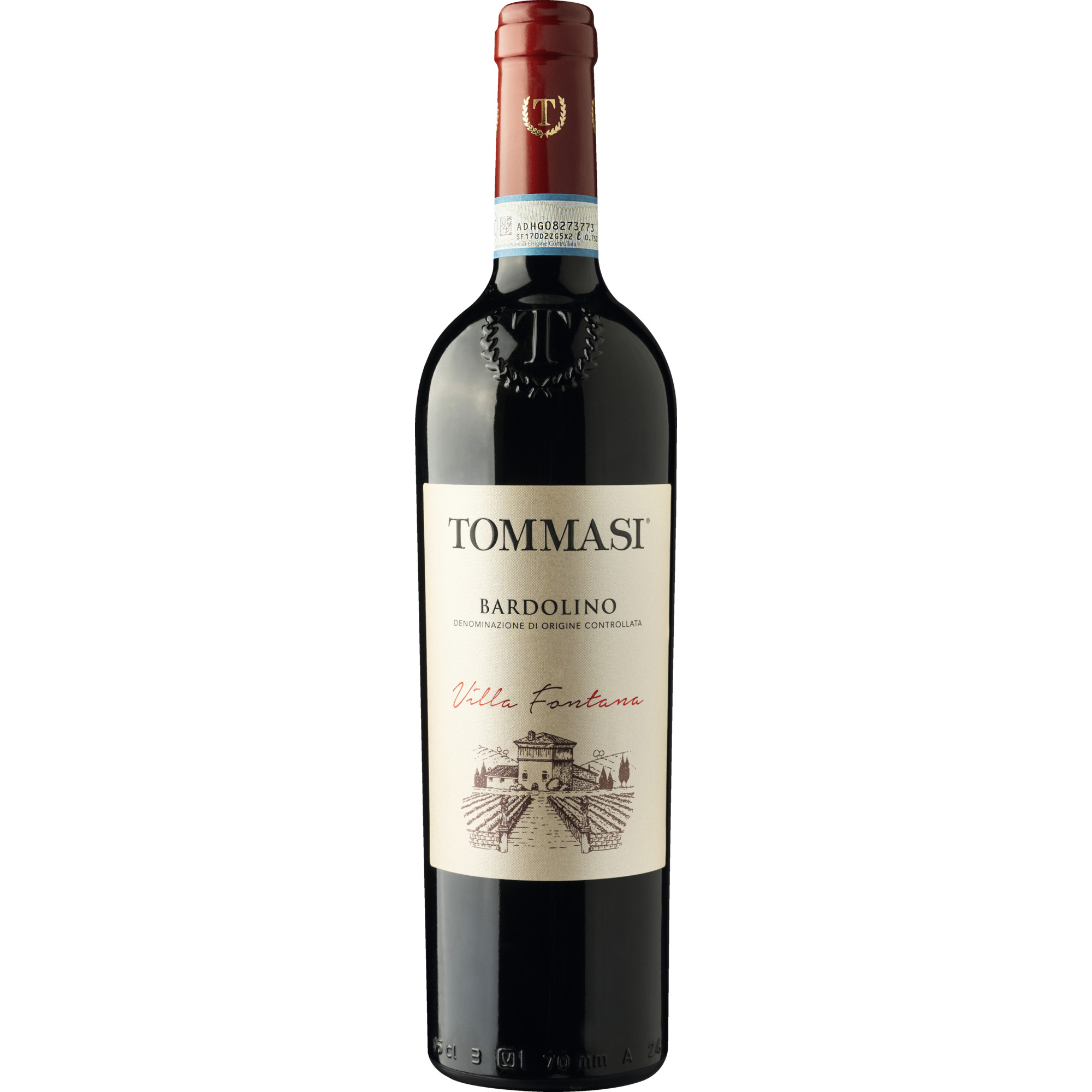 Villa Fontana Bardolino, Bardolino DOC, Venetien, 2025, Rotwein