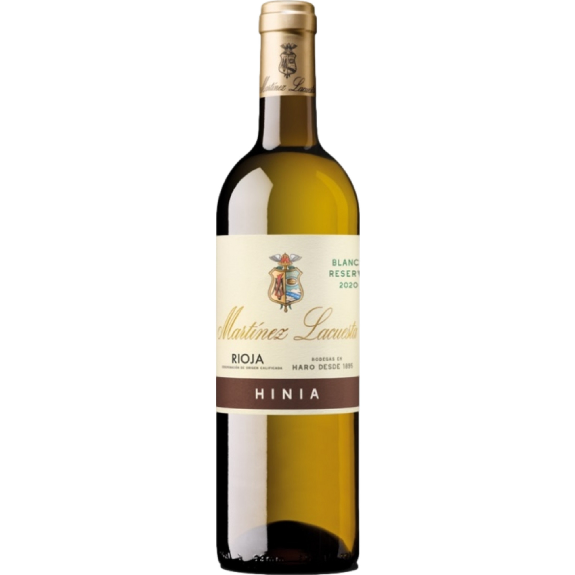 Bodegas Martinez Lacuesta Hinia Blanco Reserva Rioja DOCa 2020