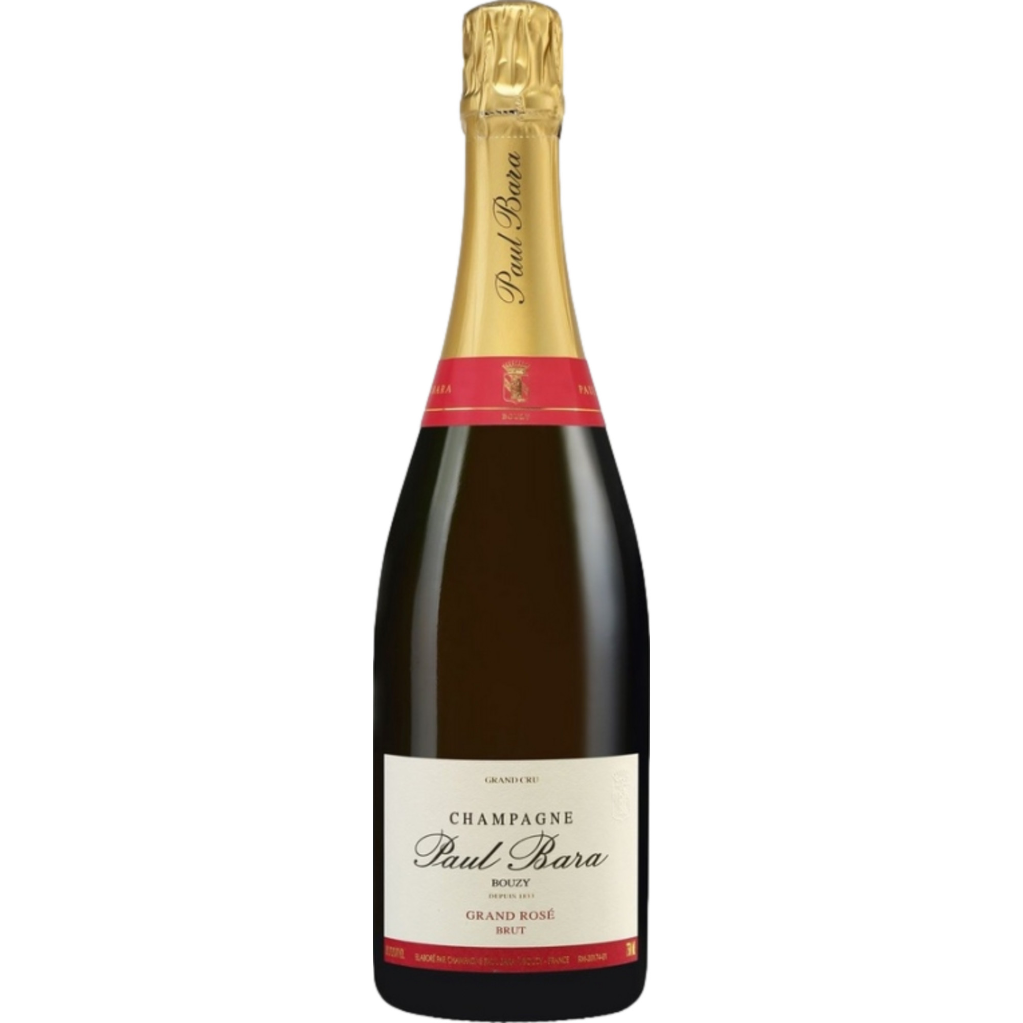 Champagne Paul Bara Grand Rosé Grand Cru, Brut, Champagne Grand Cru AC, 0,375 L, Champagne, Schaumwein