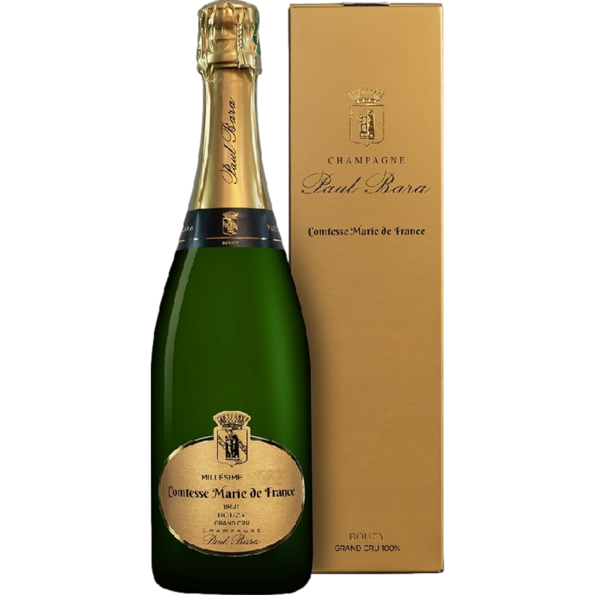 Champagne Paul Bara Comtesse Marie de France Grand, Extra Brut, Champagne Grand Cru AC, Champagne, 2015, Schaumwein