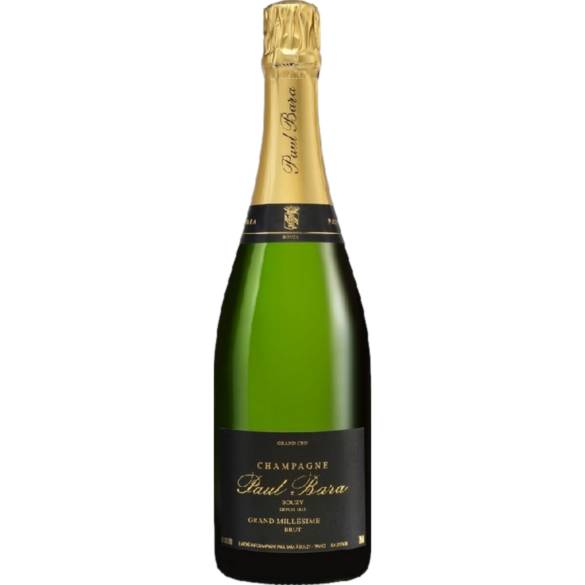 Champagne Paul Bara Grand Millesime Gran Cru, Brut, Champagne Grand Cru AC, Magnum, Champagne, 2018, Schaumwein