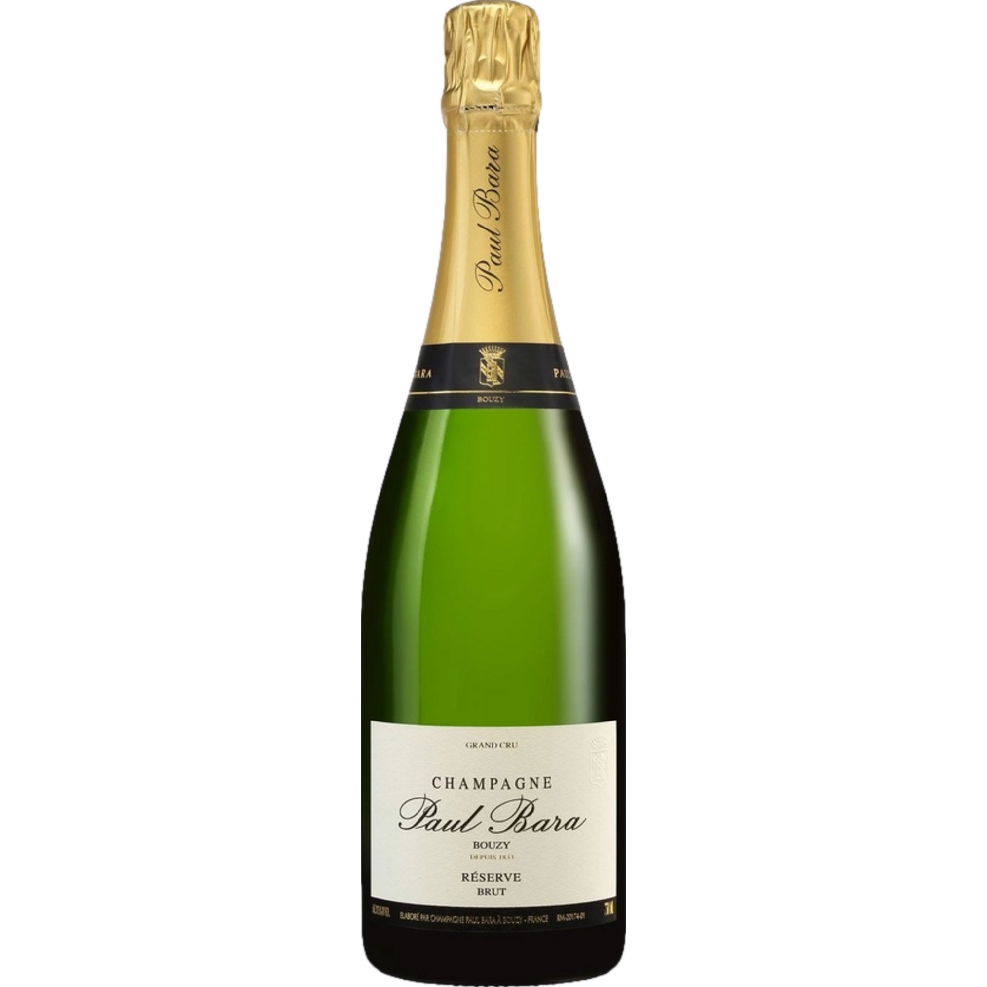 Champagne Paul Bara Reserve Grand Cru, Brut, Champagne Grand Cru AC, Magnum, Champagne, Schaumwein