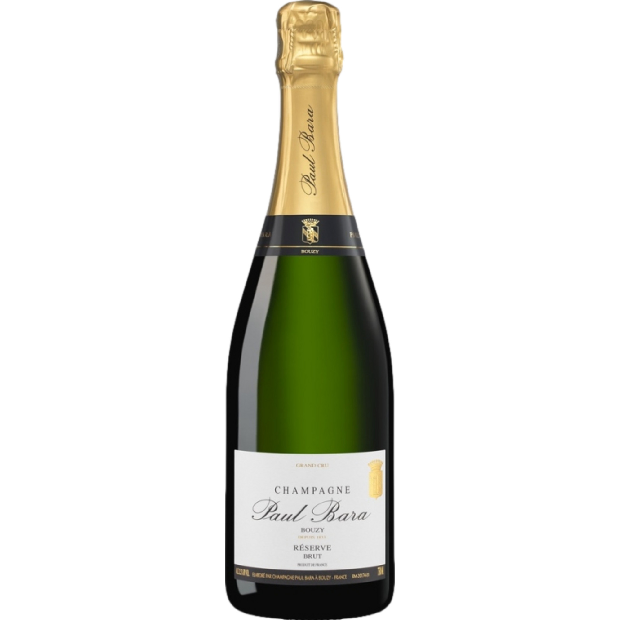Champagne Paul Bara Reserve Grand Cru, Brut, Champagne Grand Cru AC, Doppelmagnum, Champagne, Schaumwein