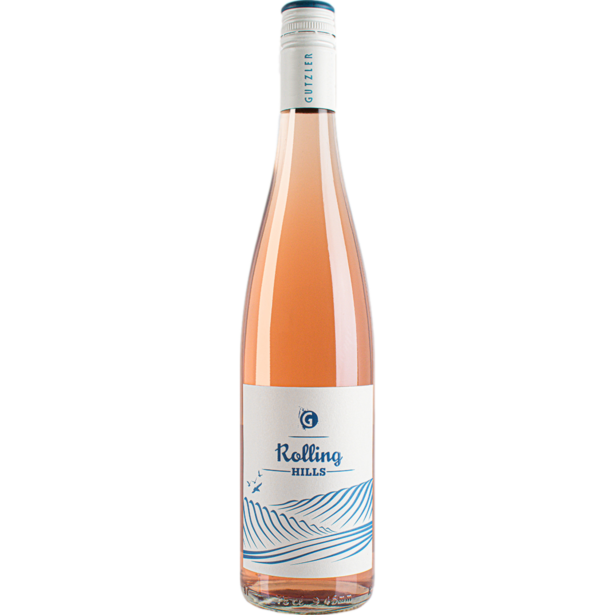 Gutzler Rolling Hills Rosé Bio, Feinfruchtig, Rheinhessen, Rheinhessen, 2025, Roséwein