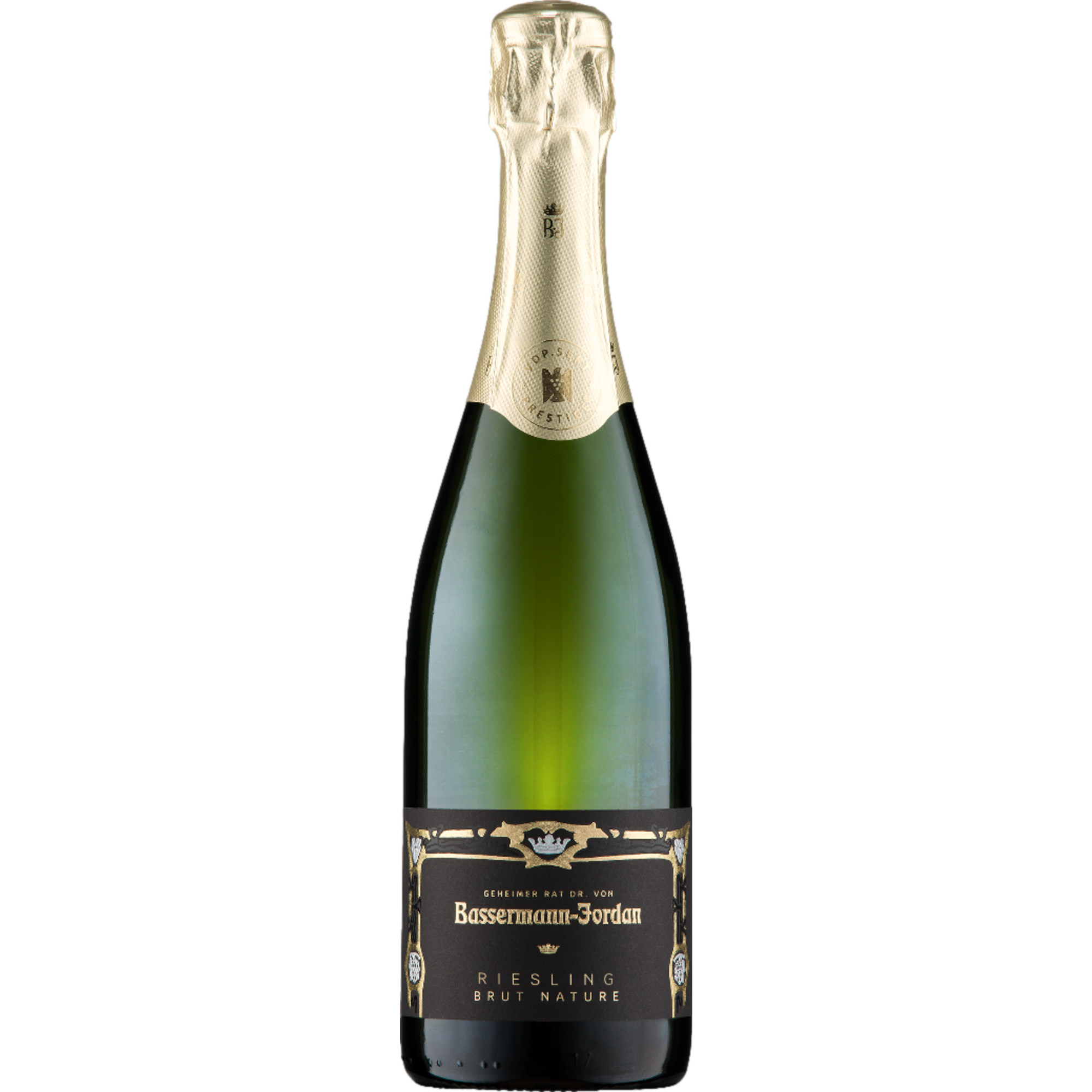 Bassermann-Jordan Riesling Sekt Bio, Brut Nature, Pfalz, Pfalz, 2017, Schaumwein