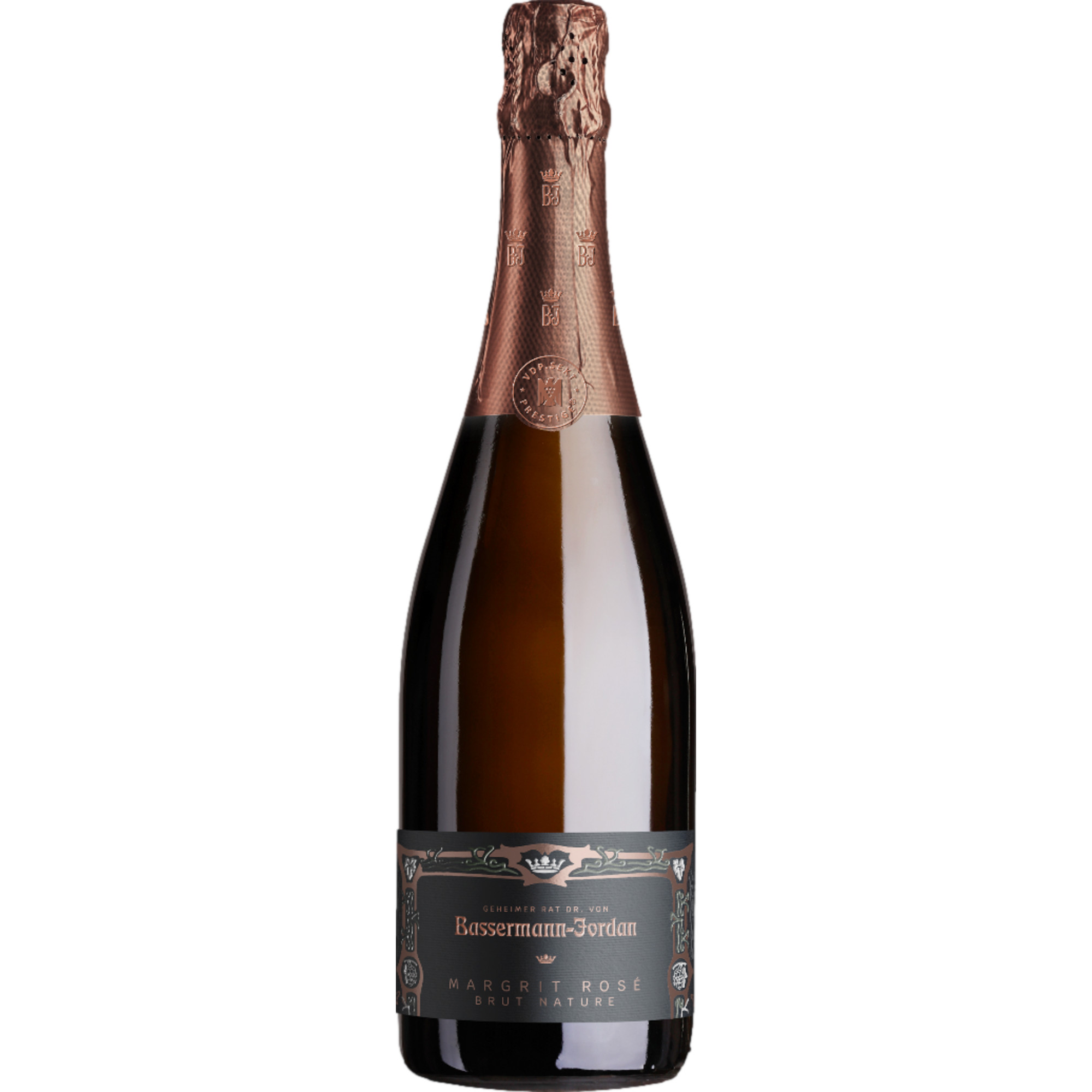 Margrit Rosé Sekt Bio, Brut Nature, Pfalz, Pfalz, 2018, Schaumwein