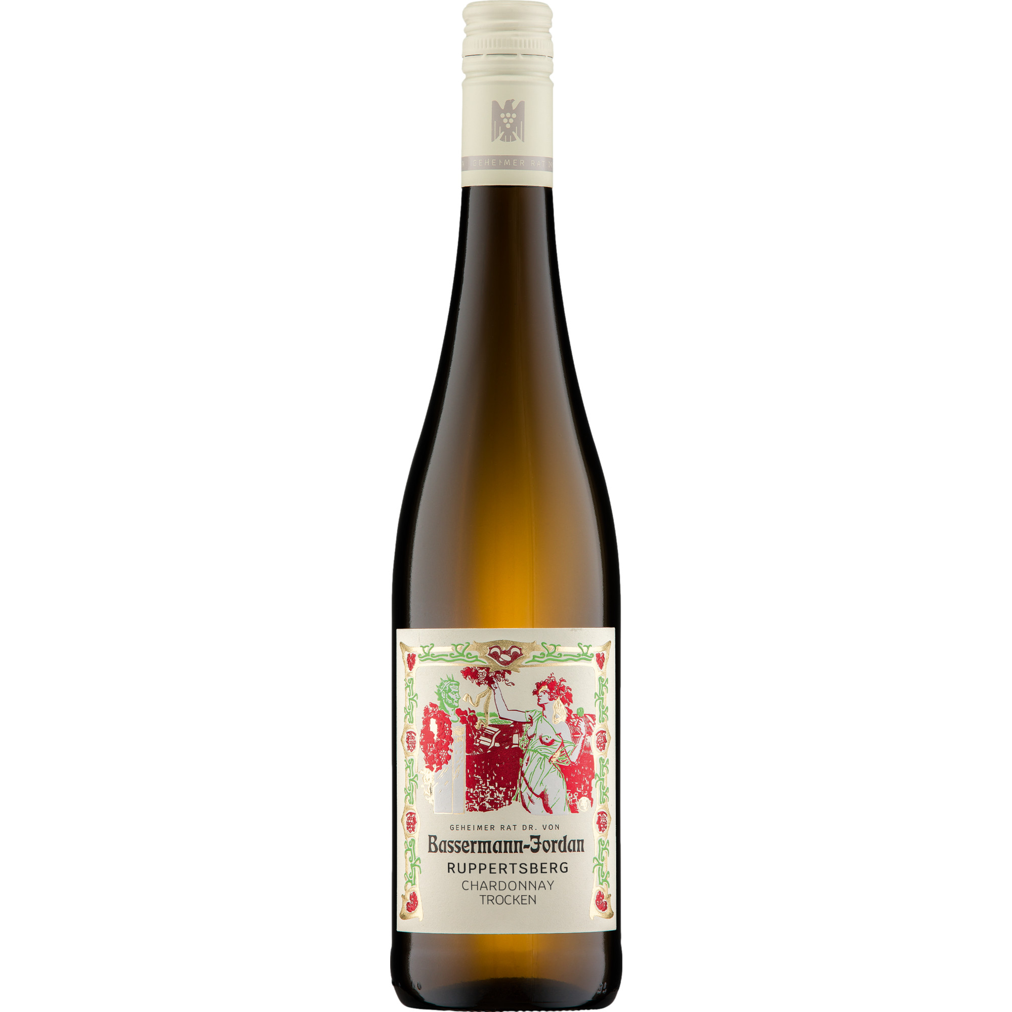 Ruppertsberg Chardonnay Bio, Trocken, Pfalz, Pfalz, 2024, Weißwein