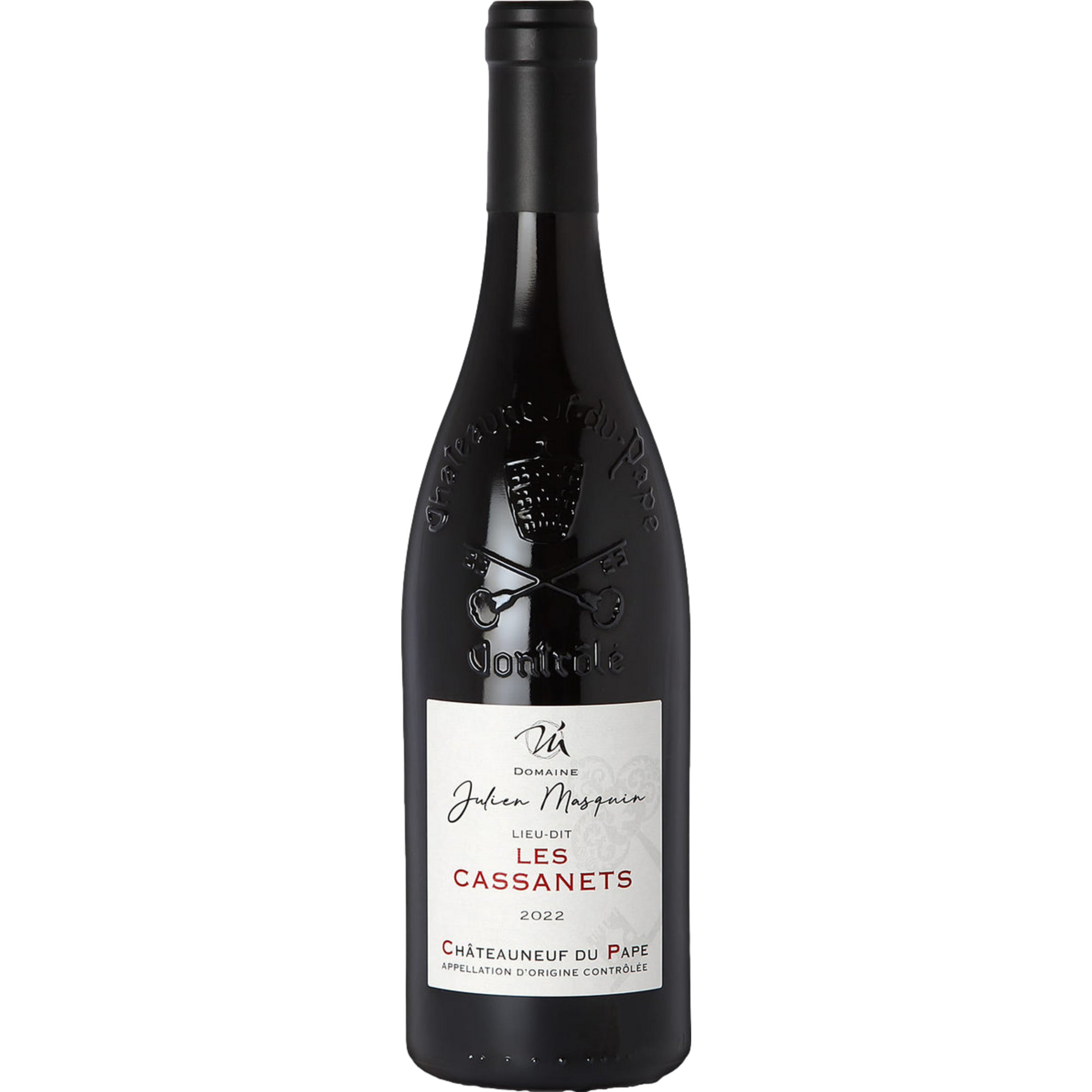 Châteauneuf-du-Pap Les Cassan, Châteauneuf-du-Pape AOP, Rhône, 2022, Rotwein