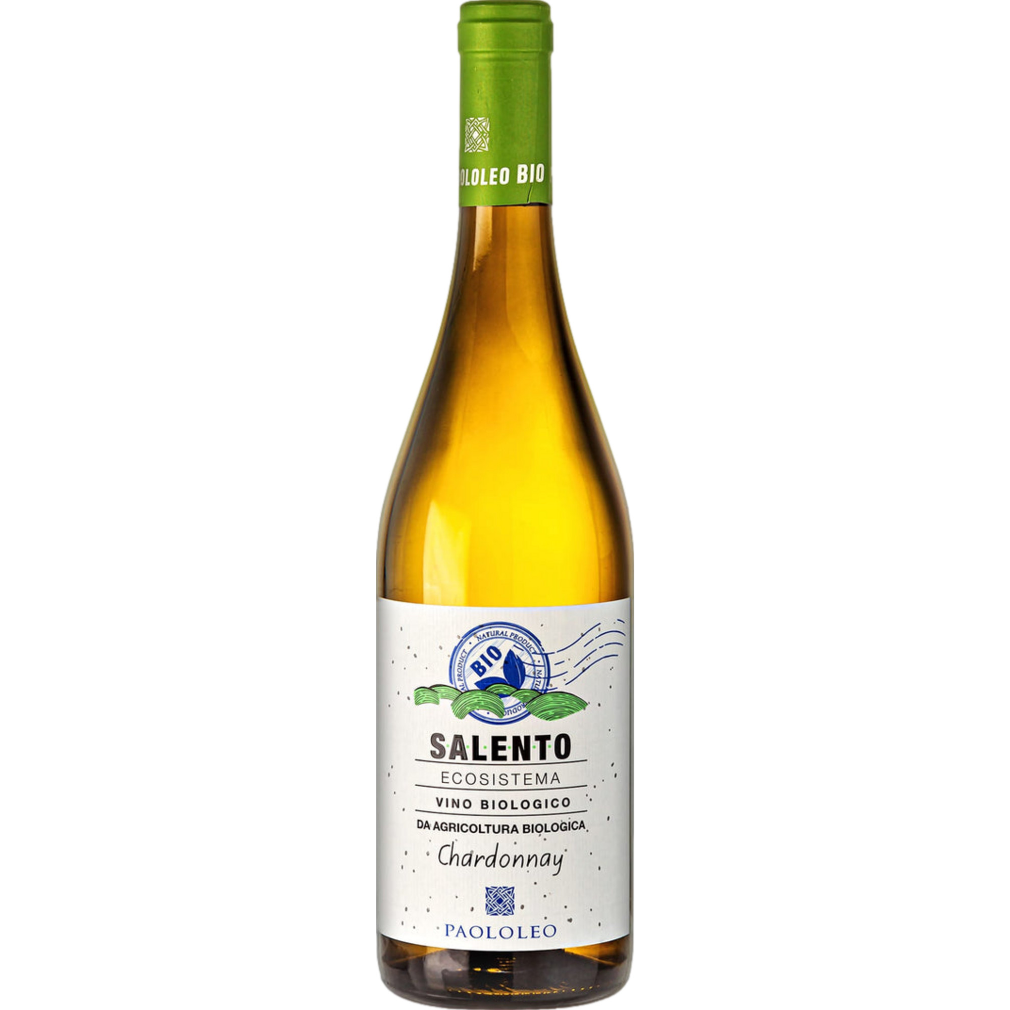 Salento Ecosistema Chardonnay Bio, Salento IGT, Apulien, 2019, Weißwein