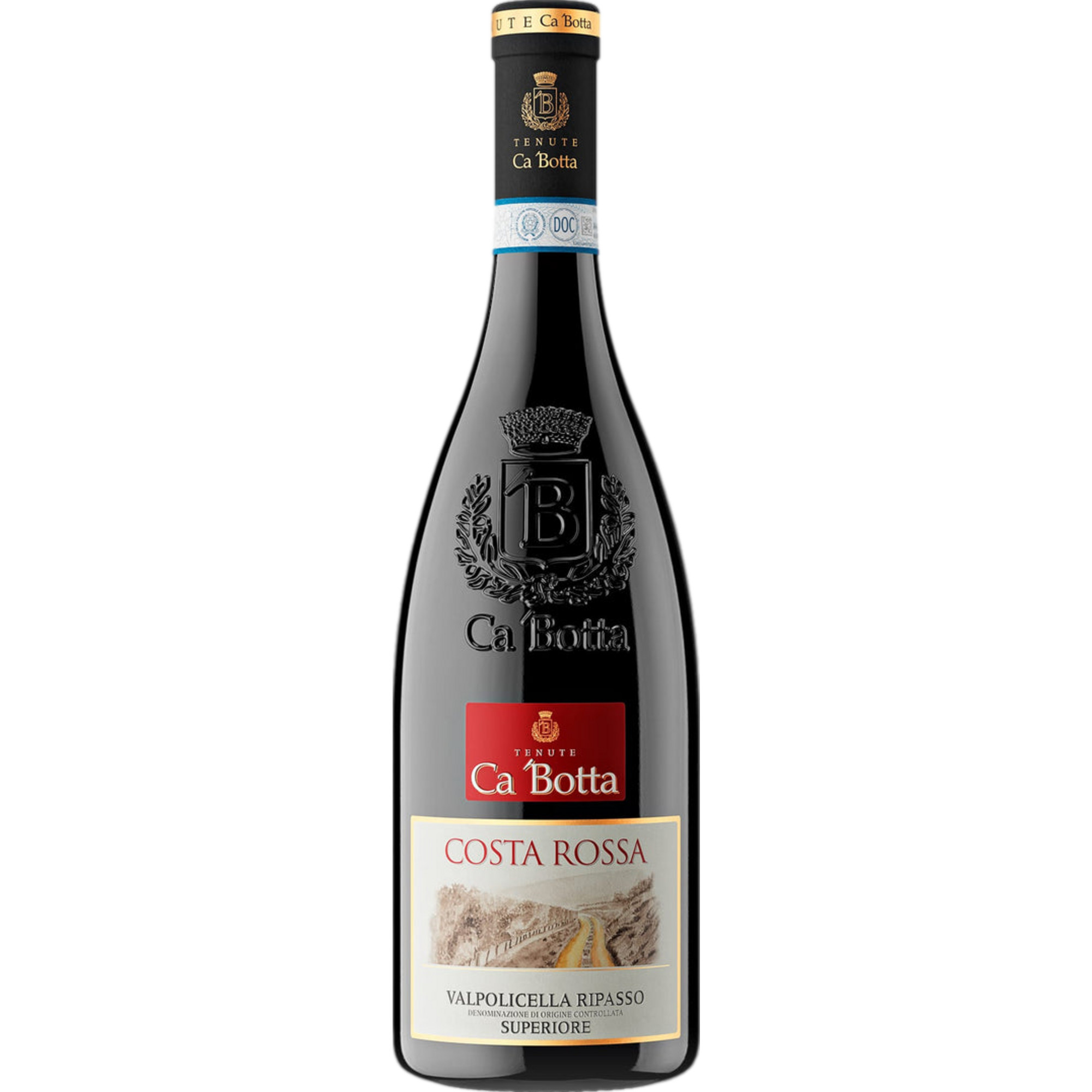 Costa Rossa Valpolicella Ripasso, Valpolicella Ripasso Superiore DOC, Venetien, 2016, Rotwein