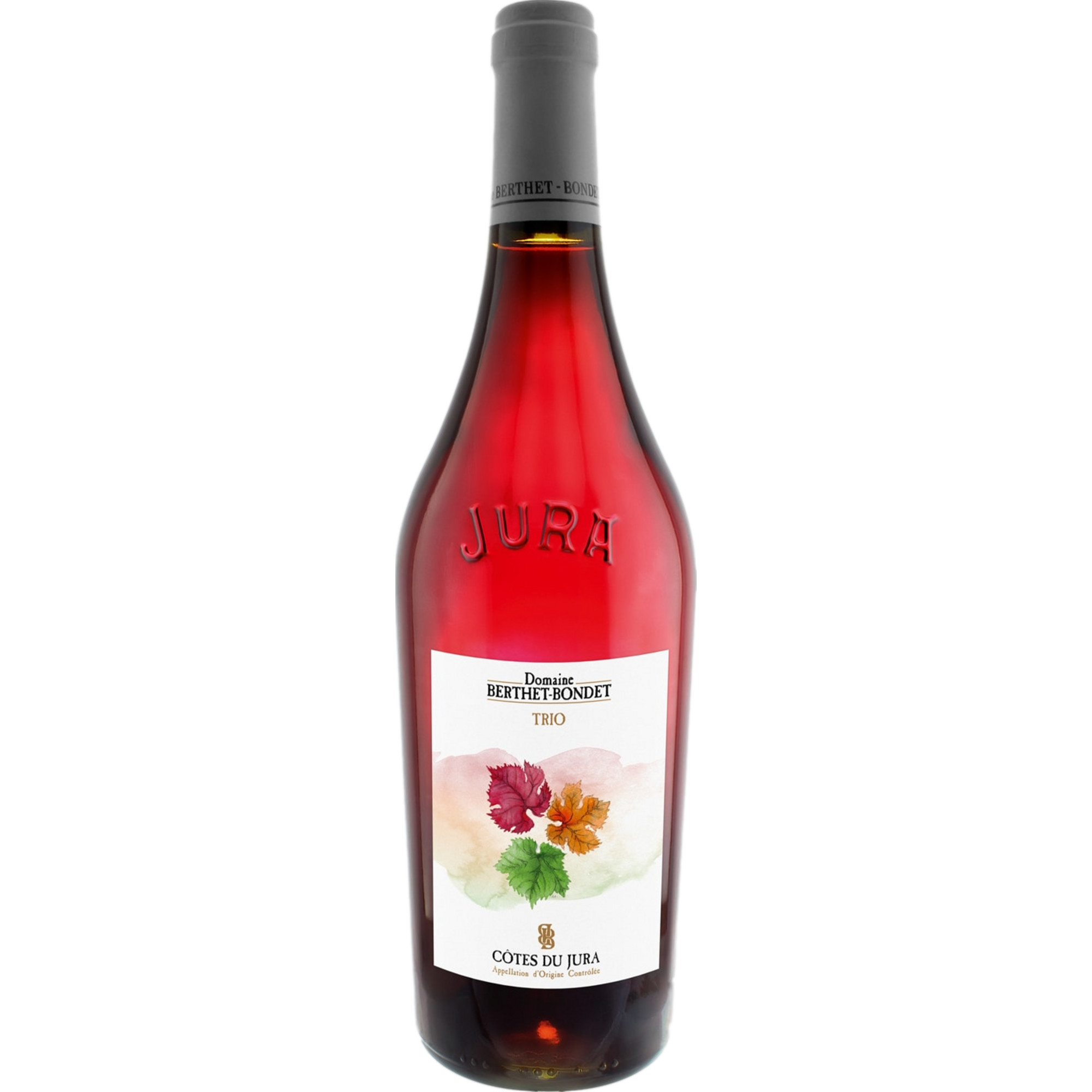 Berthet-Bondet Trio Bio, Côtes du Jura AOP, Jura, 2020, Rotwein