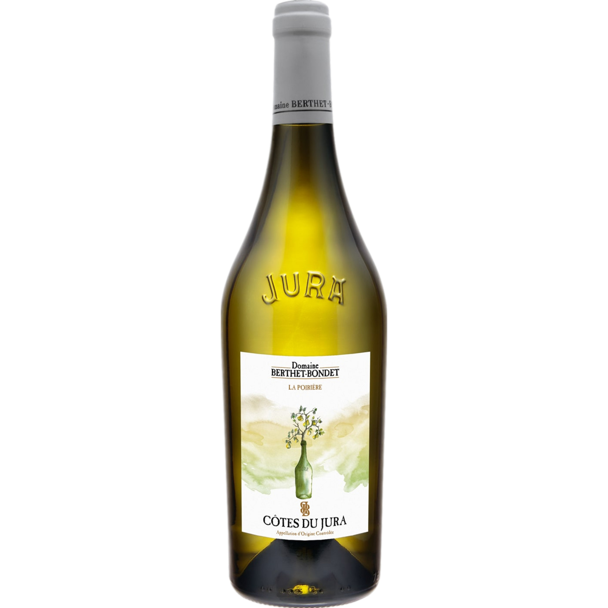 Berthet-Bondet La Poirière Bio, Côtes du Jura AOP, Jura, 2020, Weißwein