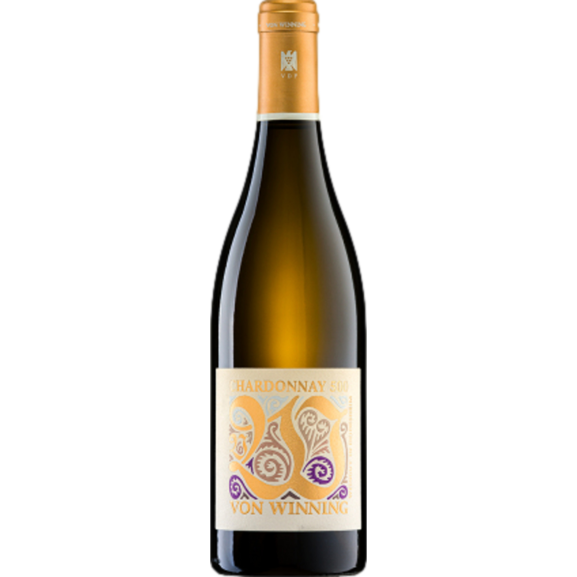 Von Winning Chardonnay 500, Trocken, Pfalz, Pfalz, 2022, Weißwein