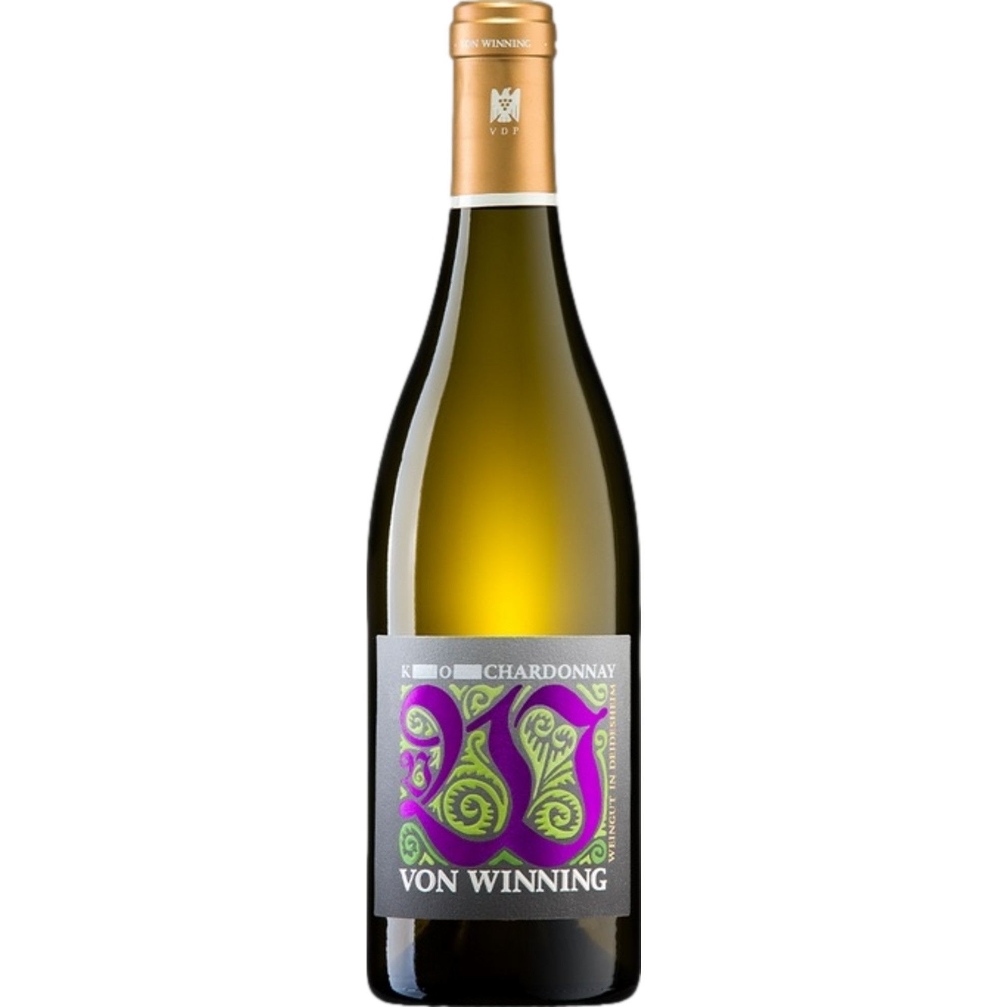 Von Winning KO Chardonnay, Trocken, Pfalz, Pfalz, 2023, Weißwein