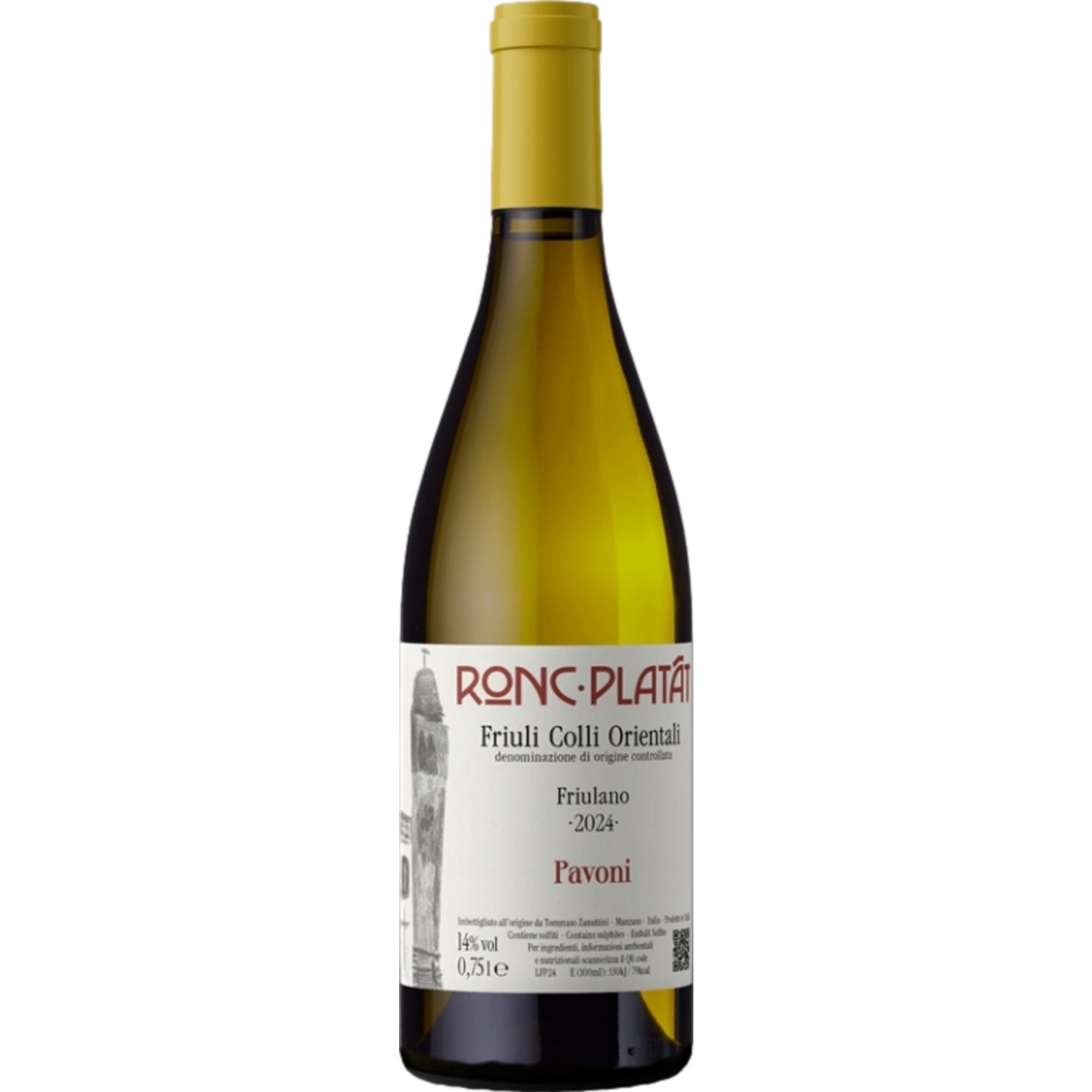 Ronc Platat Friulano Pavoni Friuli Colli Orientali 2024