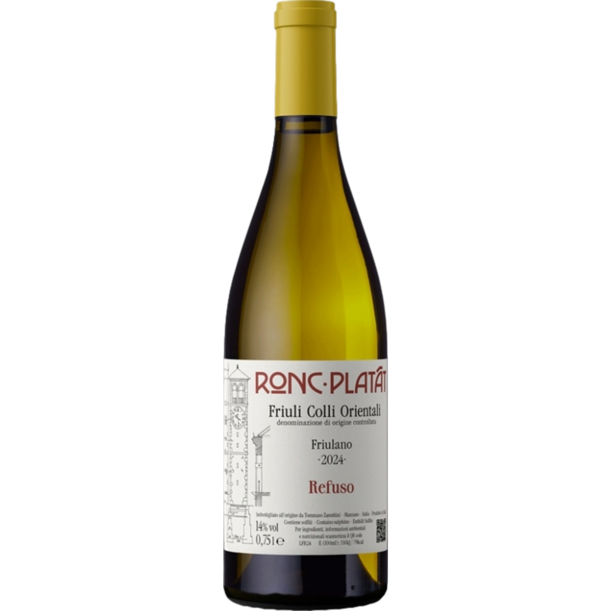 Ronc Platat Friulano Refuso Friuli Colli Orientali 2024