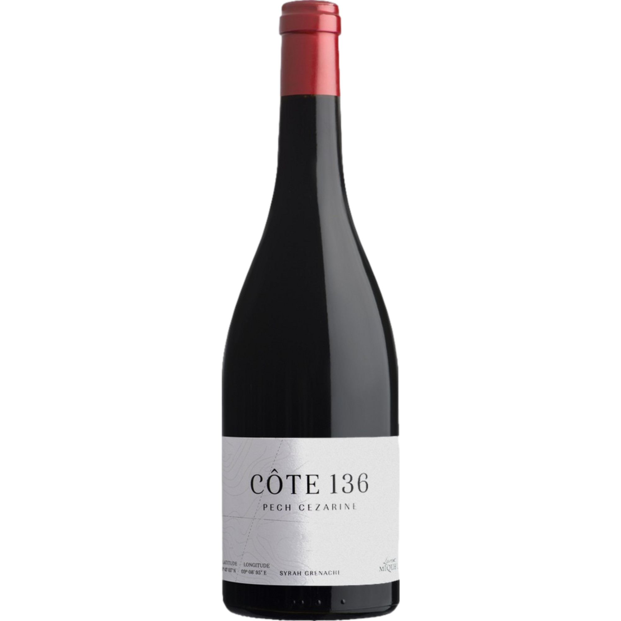 Laurent Miquel Côte 136 Pech Cezarine, Saint-Chinian AOP, Languedoc-Roussillon, 2020, Rotwein