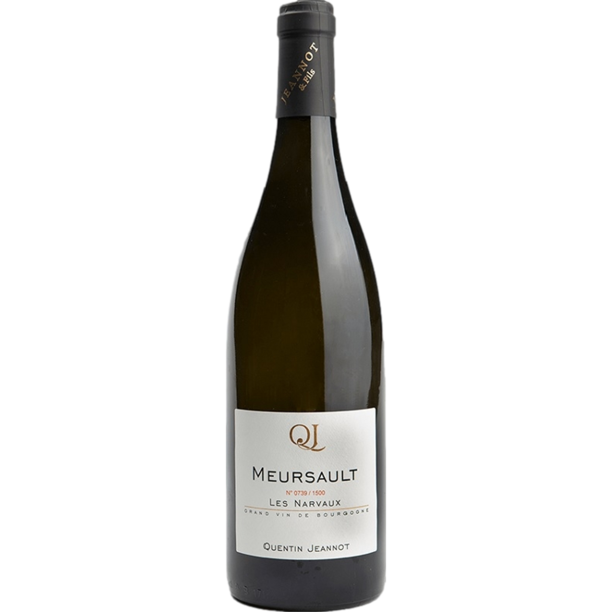 Quentin Jeannot Meursault Les Narvaux, Meursault AOP, Burgund, 2023, Weißwein