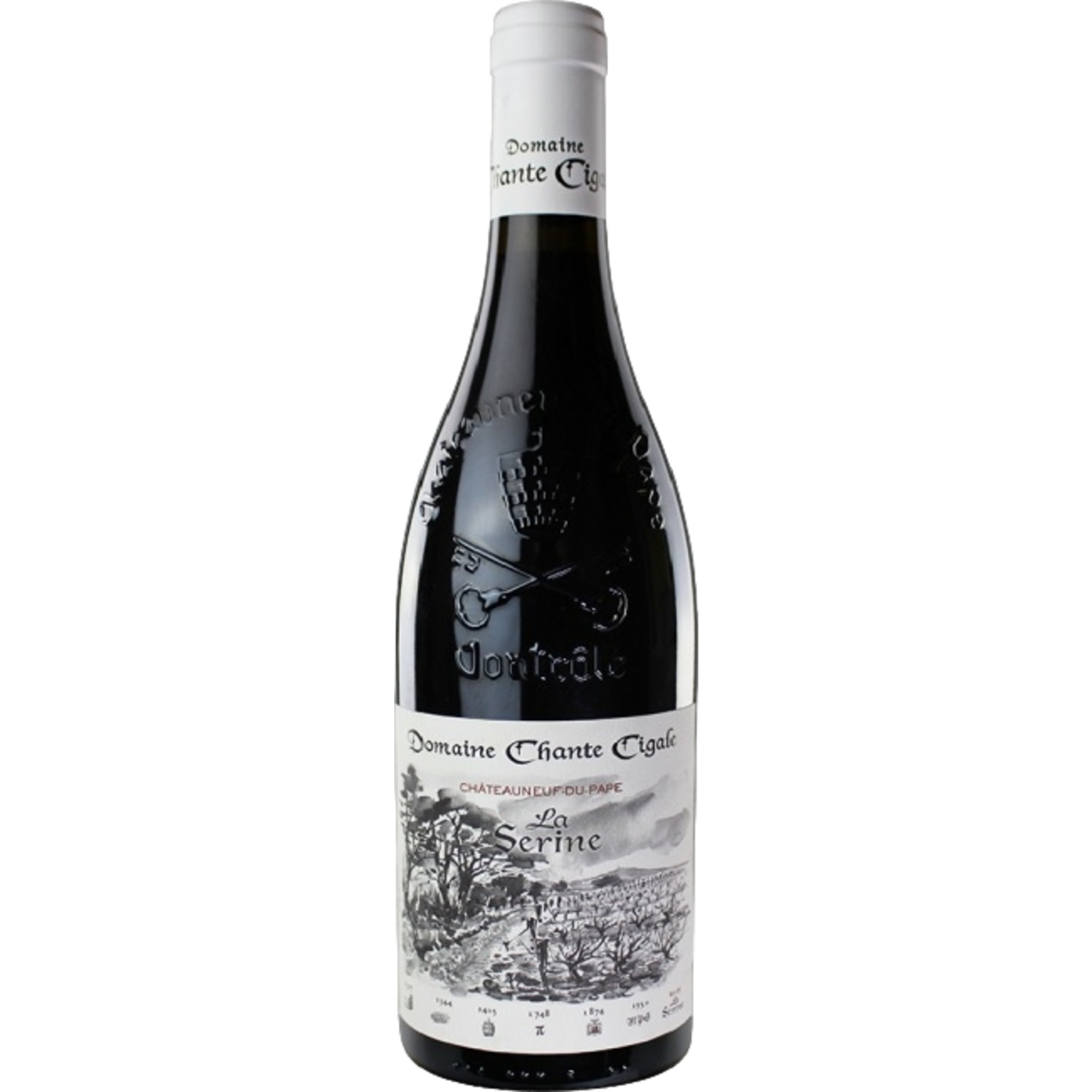 Châteauneuf-du-Pape La Serine, Châteauneuf-du-Pape AOP, Rhône, 2023, Rotwein