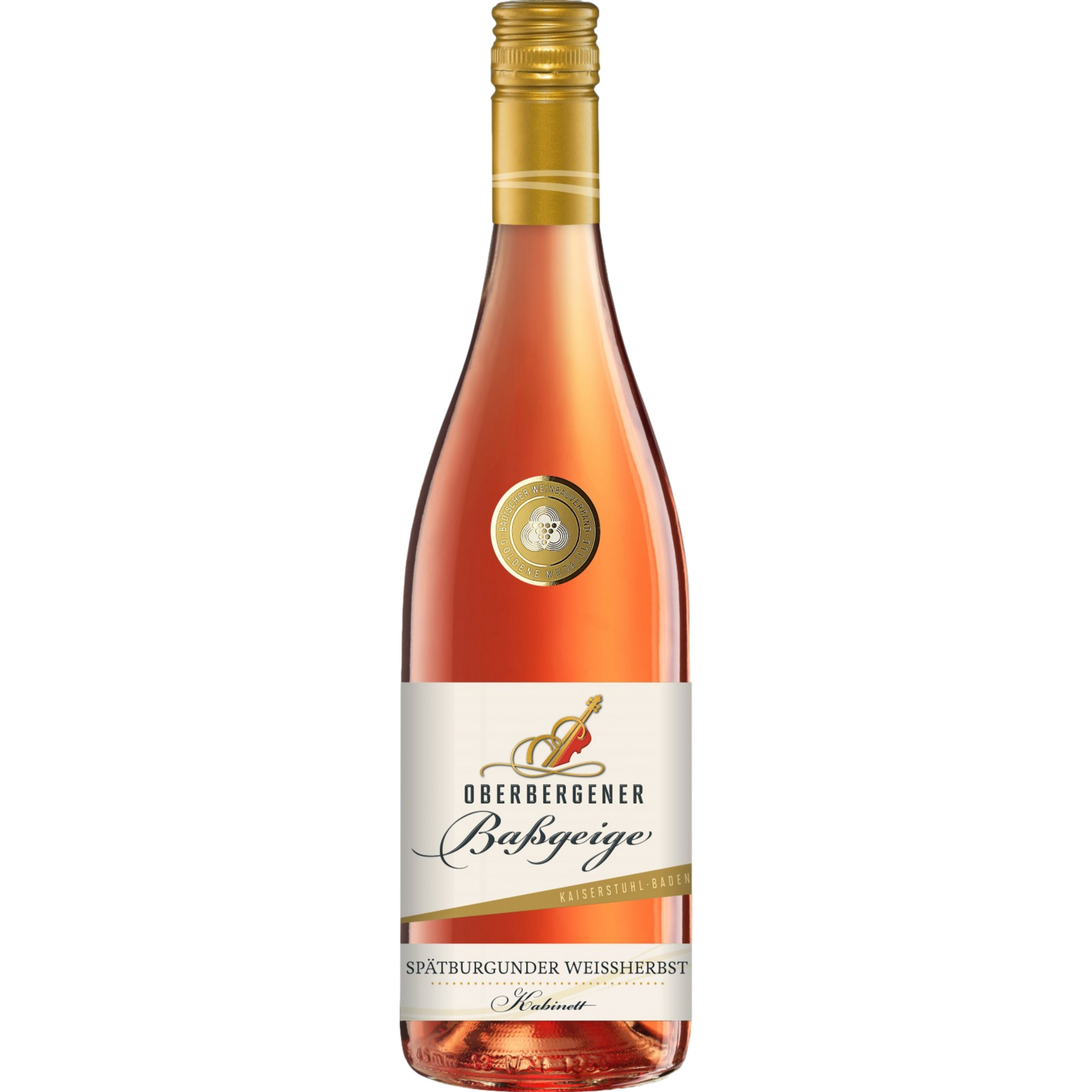 Spätburgunder Weißherbst Kabinett, Lieblich, Baden, Baden, 2025, Roséwein