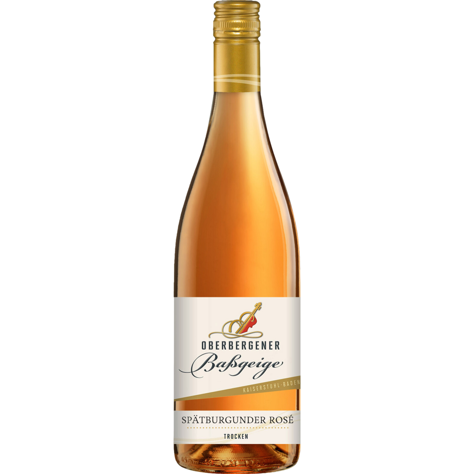 Oberbergener Baßgeige Spätburgunder Rosé, Trocken, Baden, Baden, 2025, Roséwein