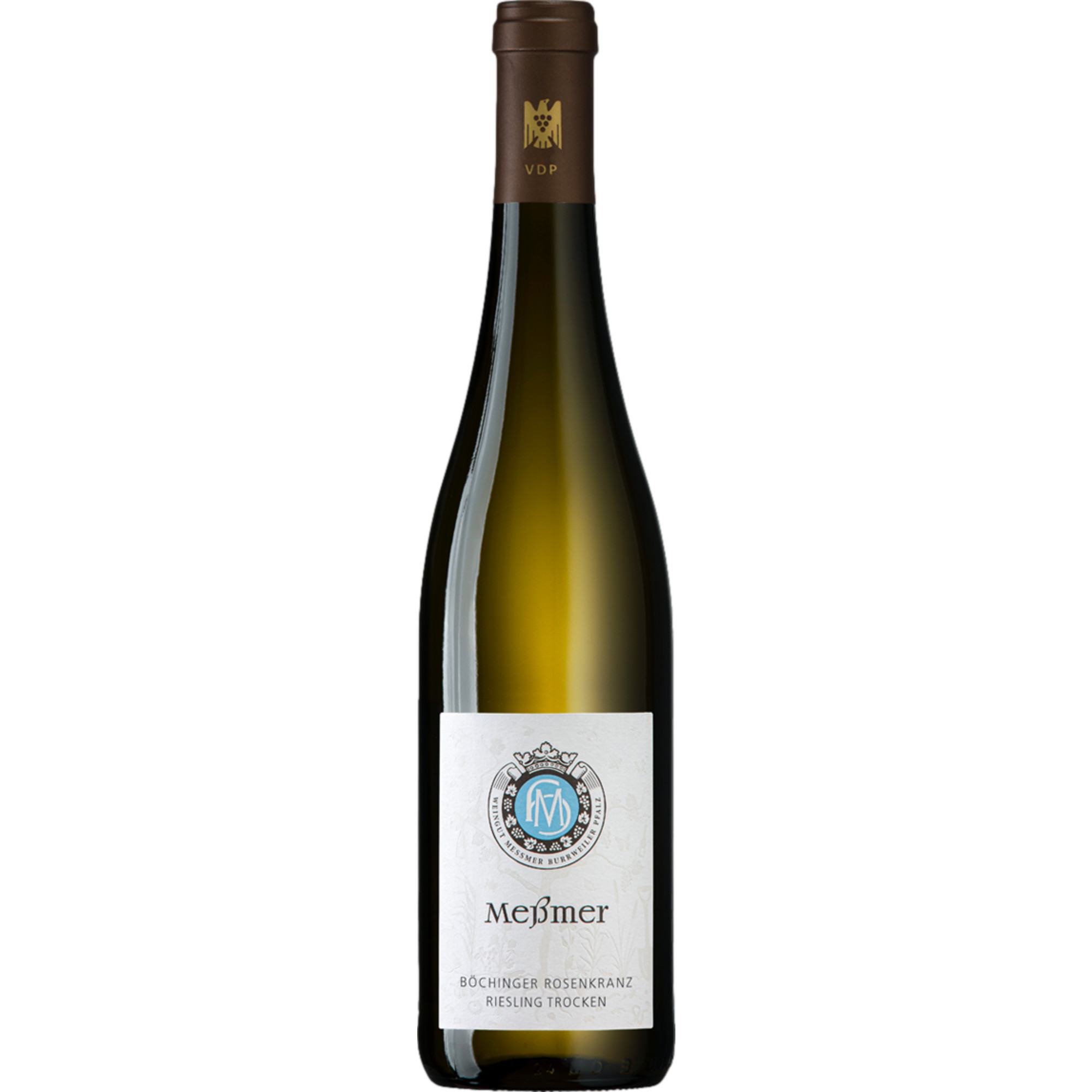 Meßmer Böchinger Rosenkranz Riesling Bio, Trocken,Pfalz, Pfalz, 2023, Weißwein