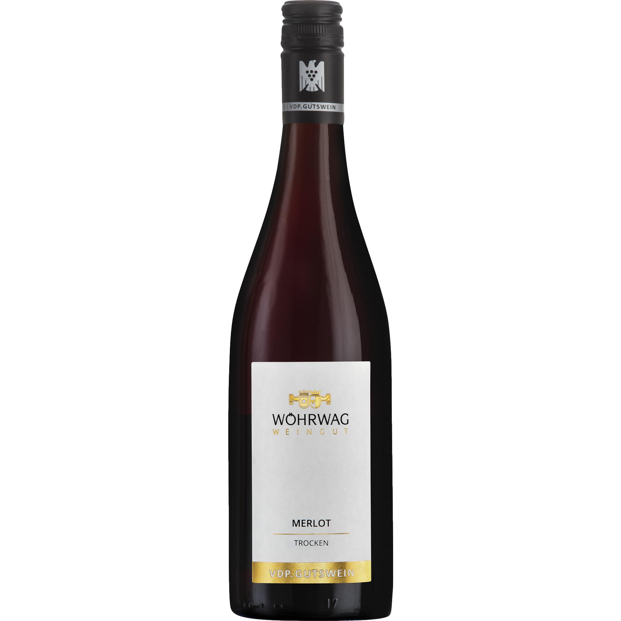 Wöhrwag Merlot Bio, Trocken, Württemberg, Württemberg, 2024, Rotwein