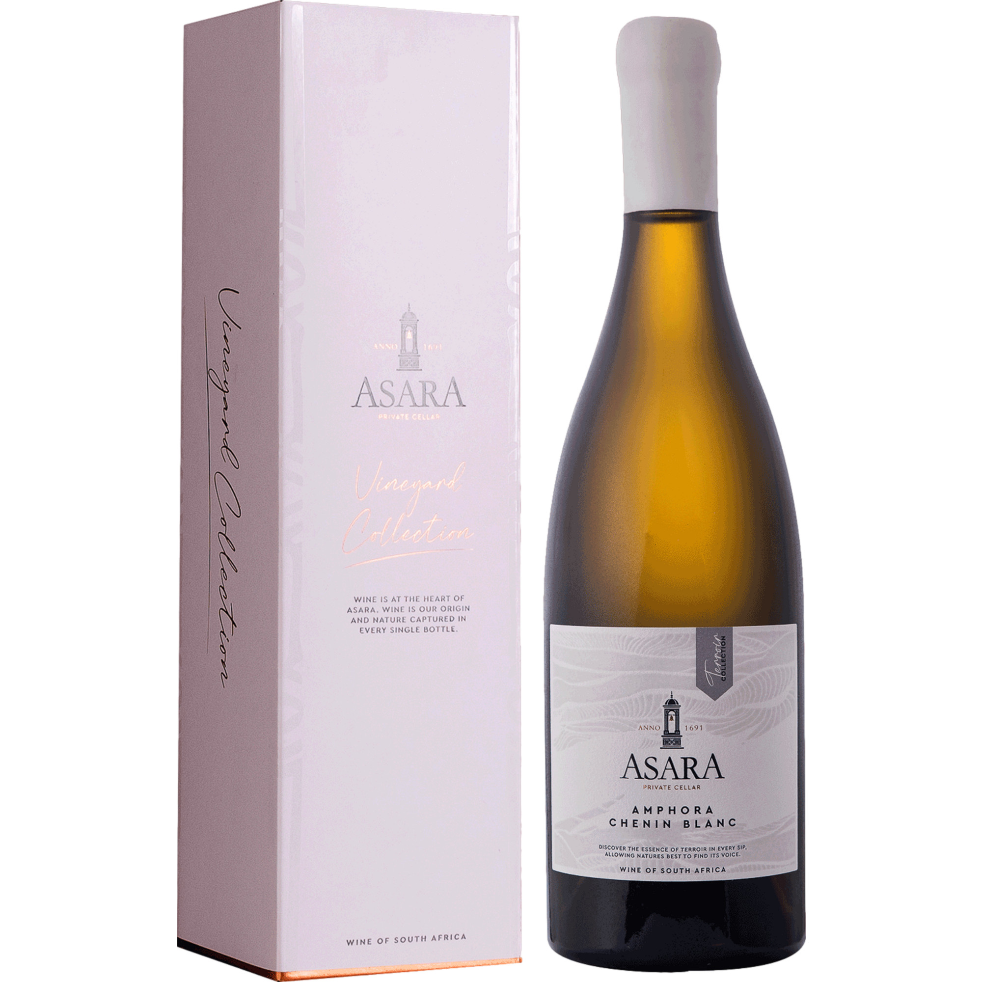 Asara Terroir Collection Amphora Chenin Blanc, WO Stellenbosch, Western Cape, 2022, Weißwein