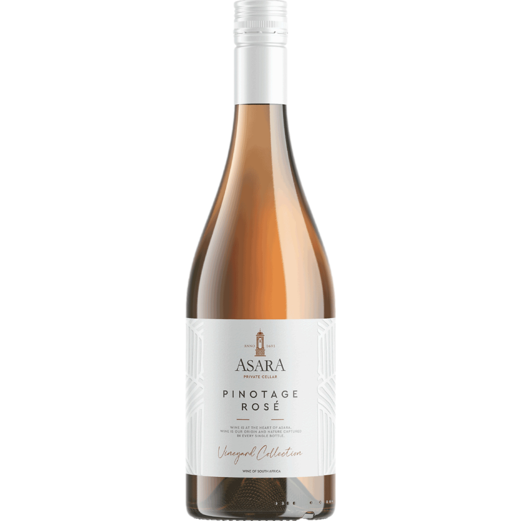 Asara Vineyard Collection Pinotage Rosé, WO Stellenbosch, Western Cape, 2025, Roséwein