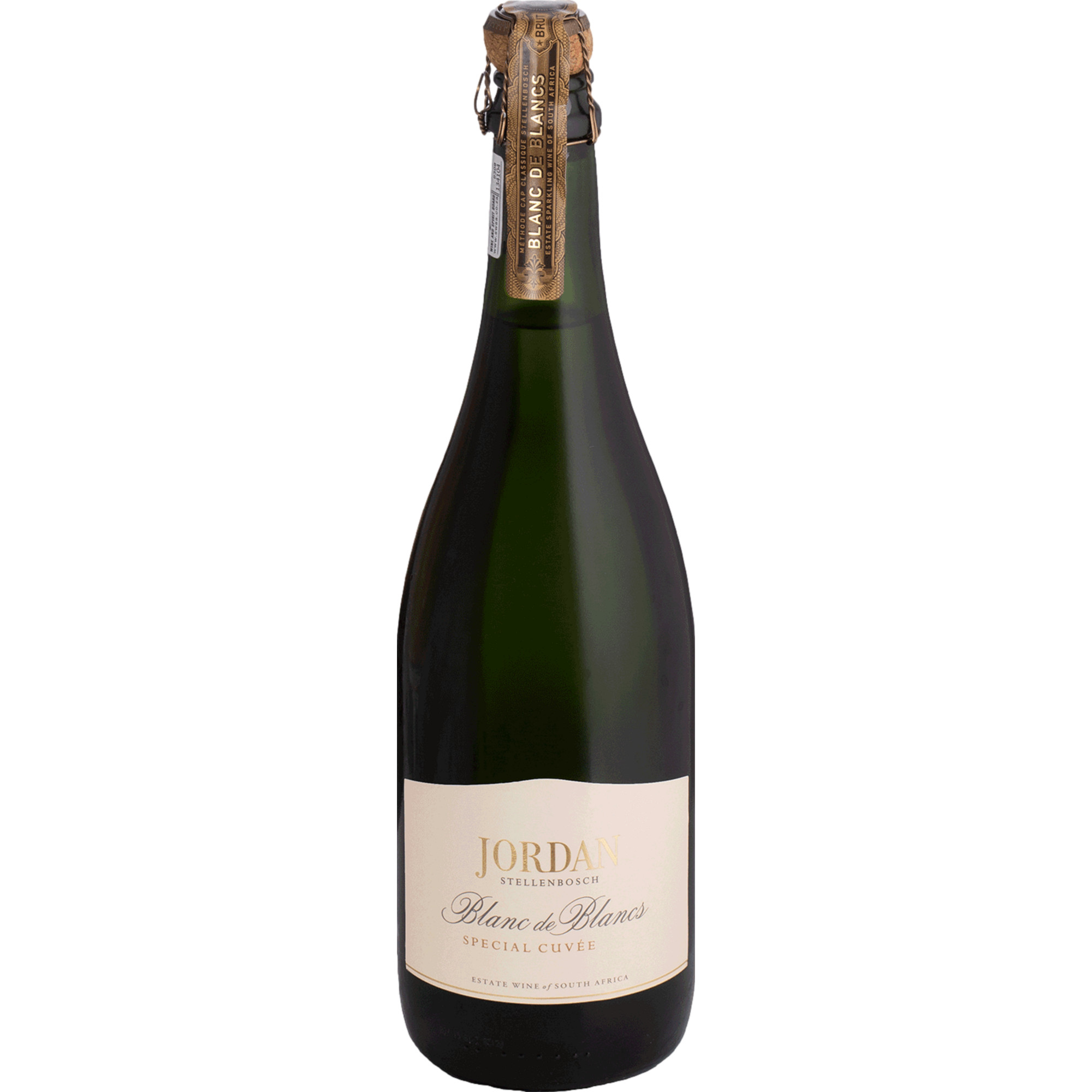 Jordan Blanc de Blanc Special Cuvée, WO Stellenbosch, Western Cape, 2021, Weißwein