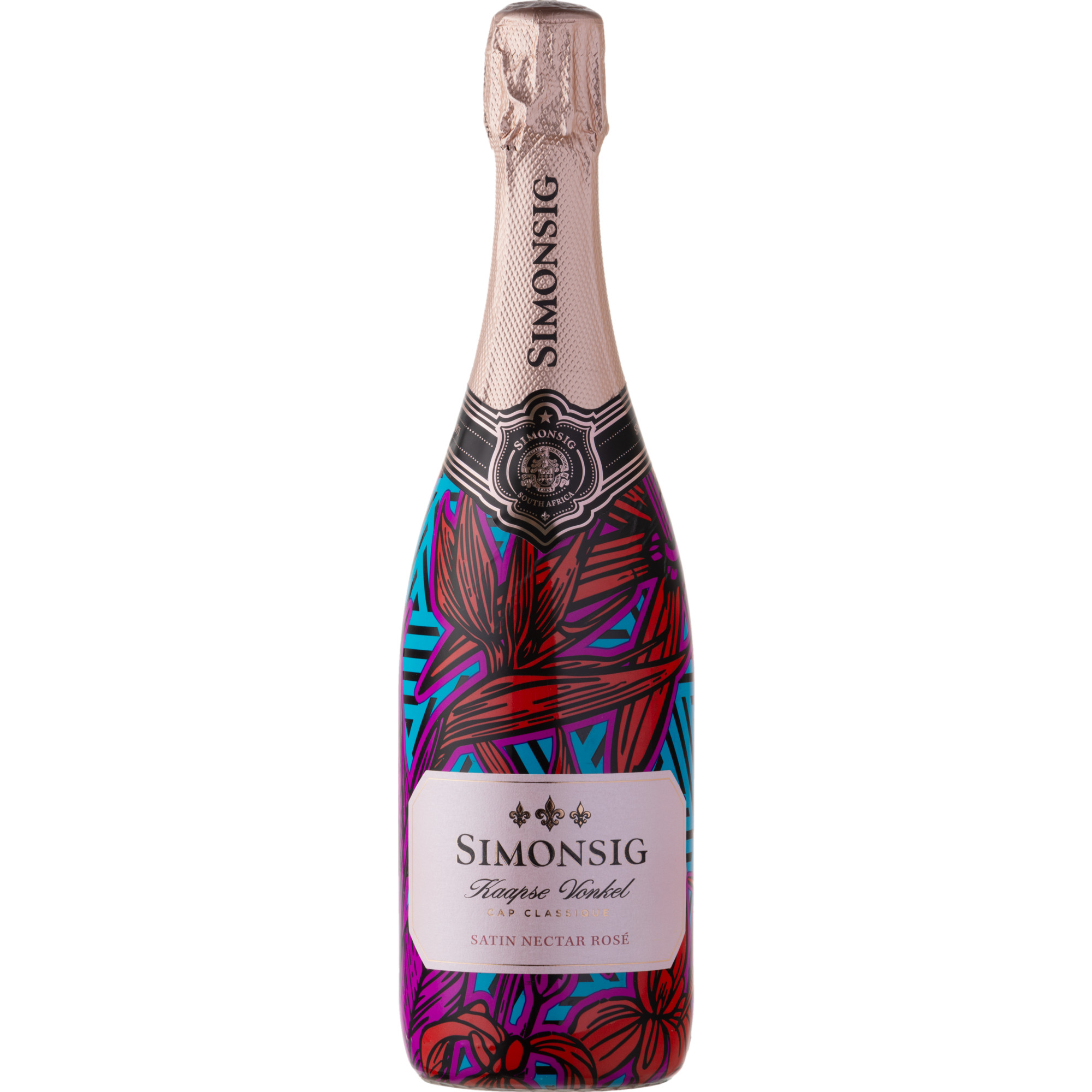 Simonsig Kaapse Vonkel Satin Nectar Rosé, WO Western Cape, Western Cape, 2024, Roséwein