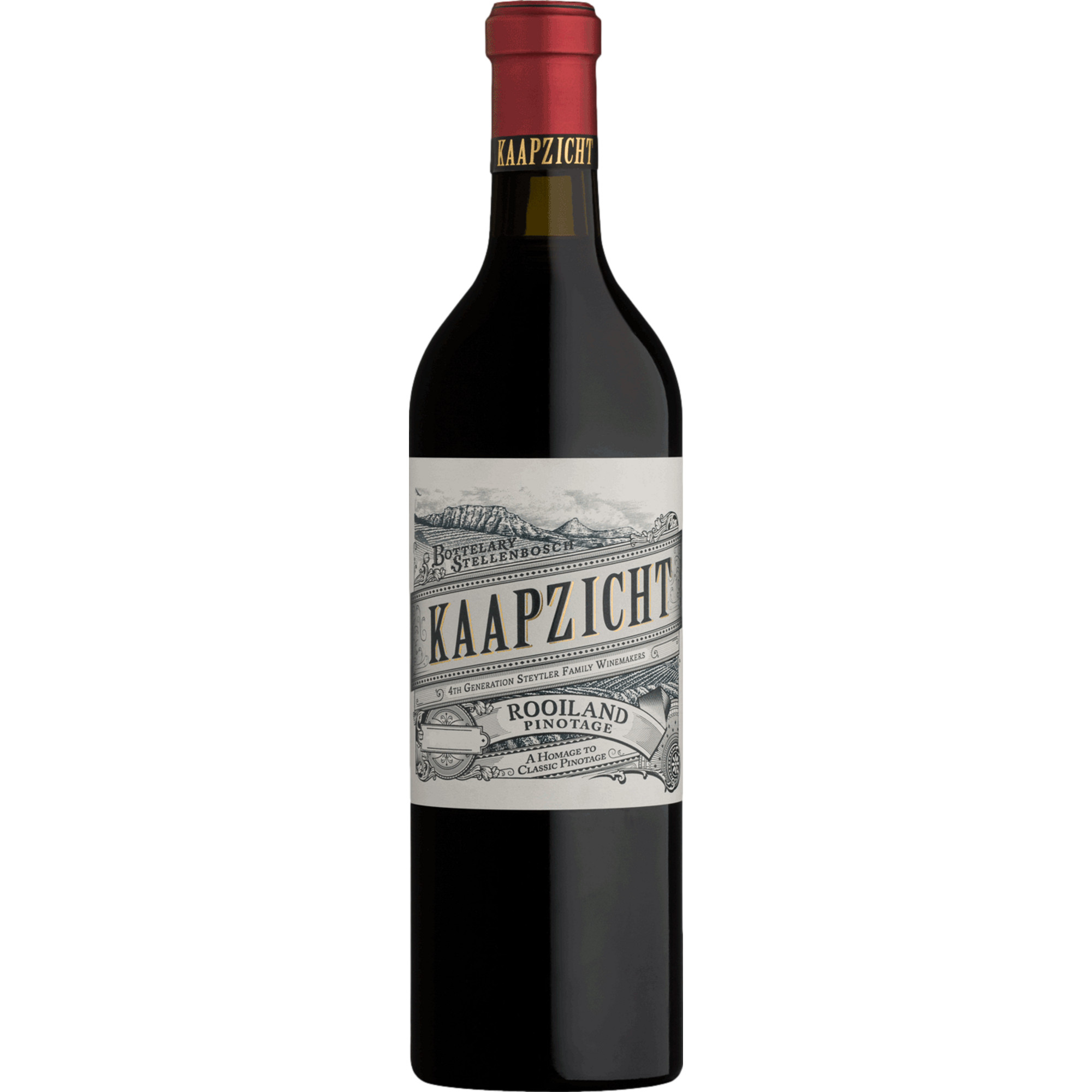 Kaapzicht The Terroir Range Rooiland Pinotage, WO Stellenbosch, Western Cape, 2022, Rotwein