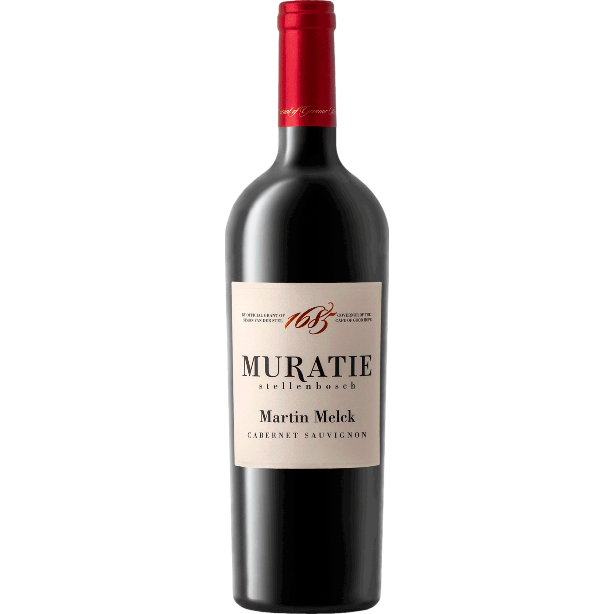 Muratie Martin Melck Cabernet Sauvignon, WO Stellenbosch, Western Cape, 2021, Rotwein