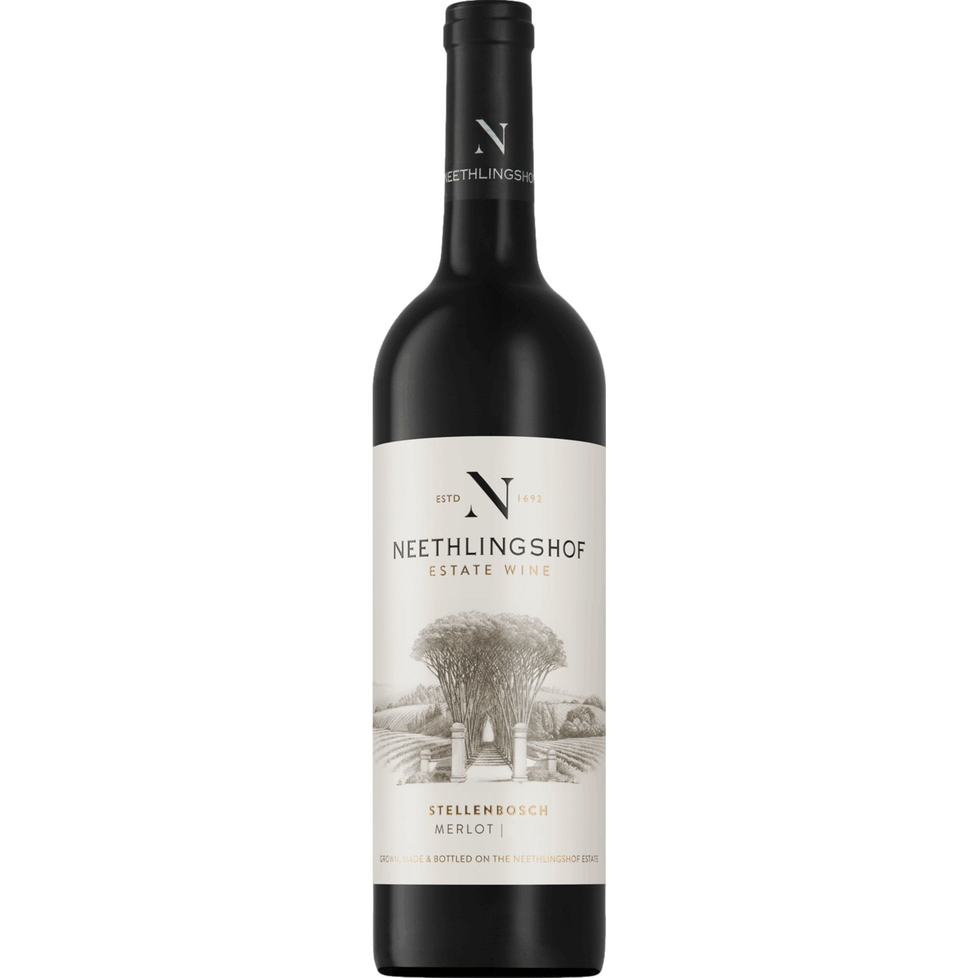 Neethlingshof Merlot, WO Stellenbosch, Western Cape, 2024, Rotwein