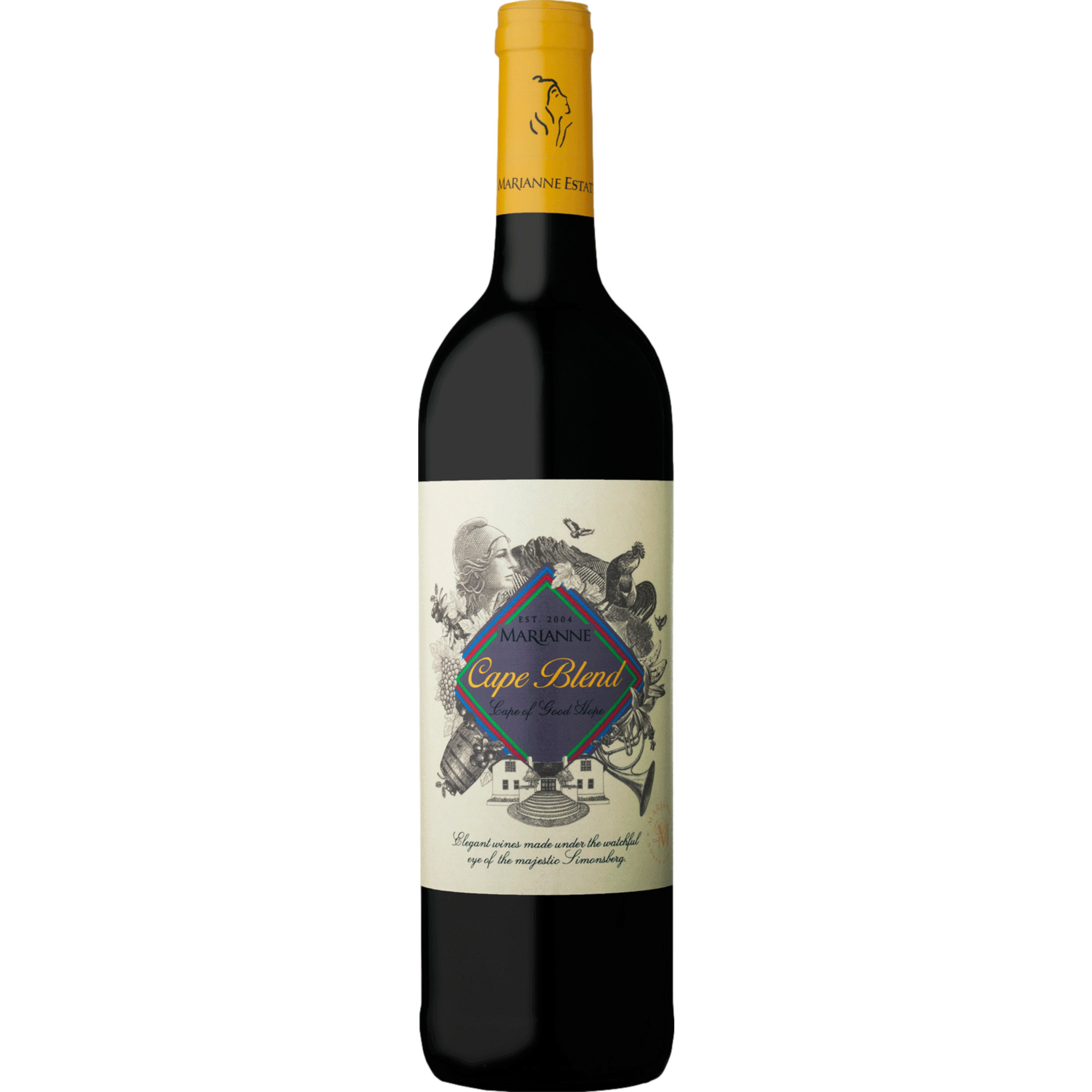 Marianne Cape Blend, WO Coastal Region, Western Cape, 2019, Rotwein