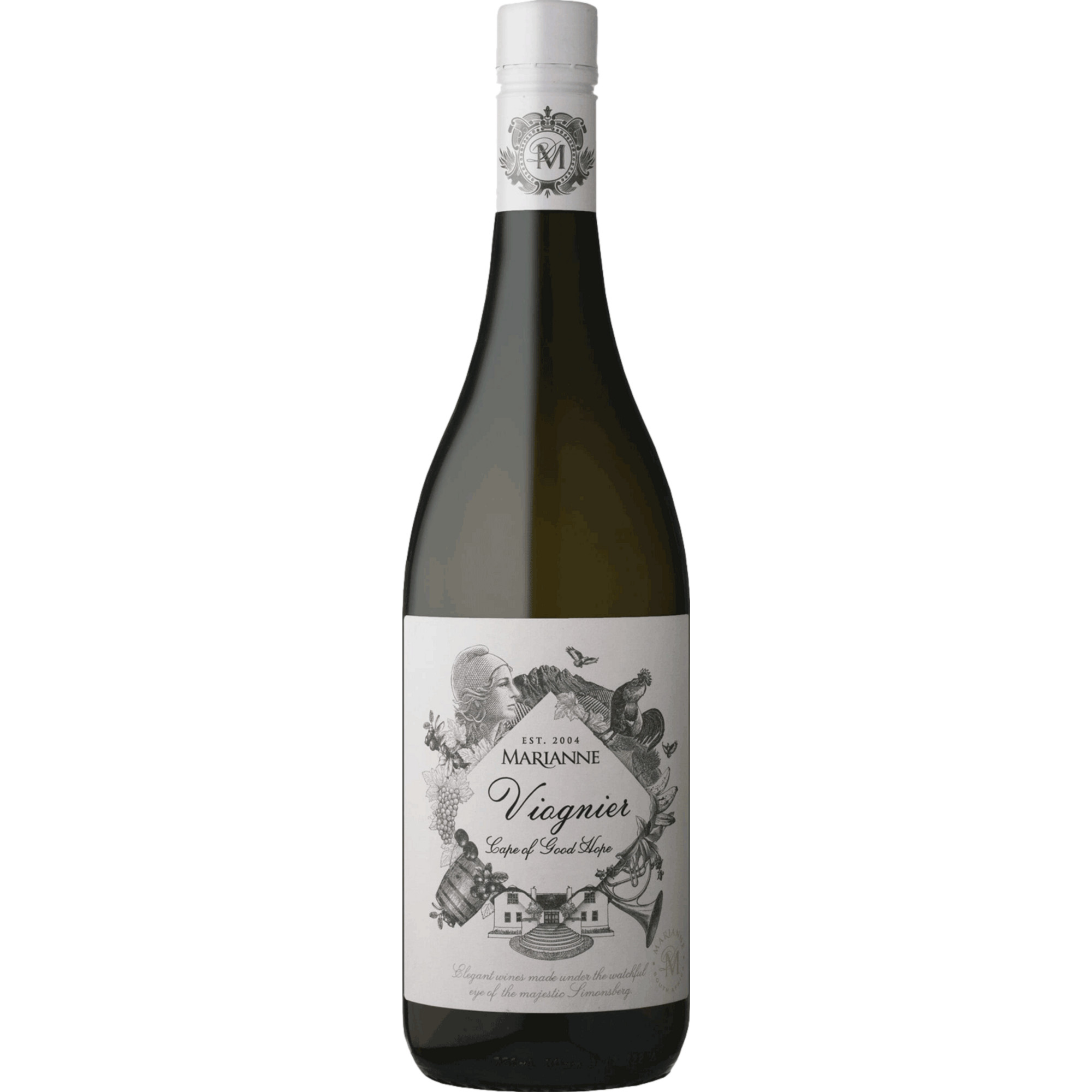 Marianne Viognier, WO Coastal Region, Western Cape, 2023, Rotwein