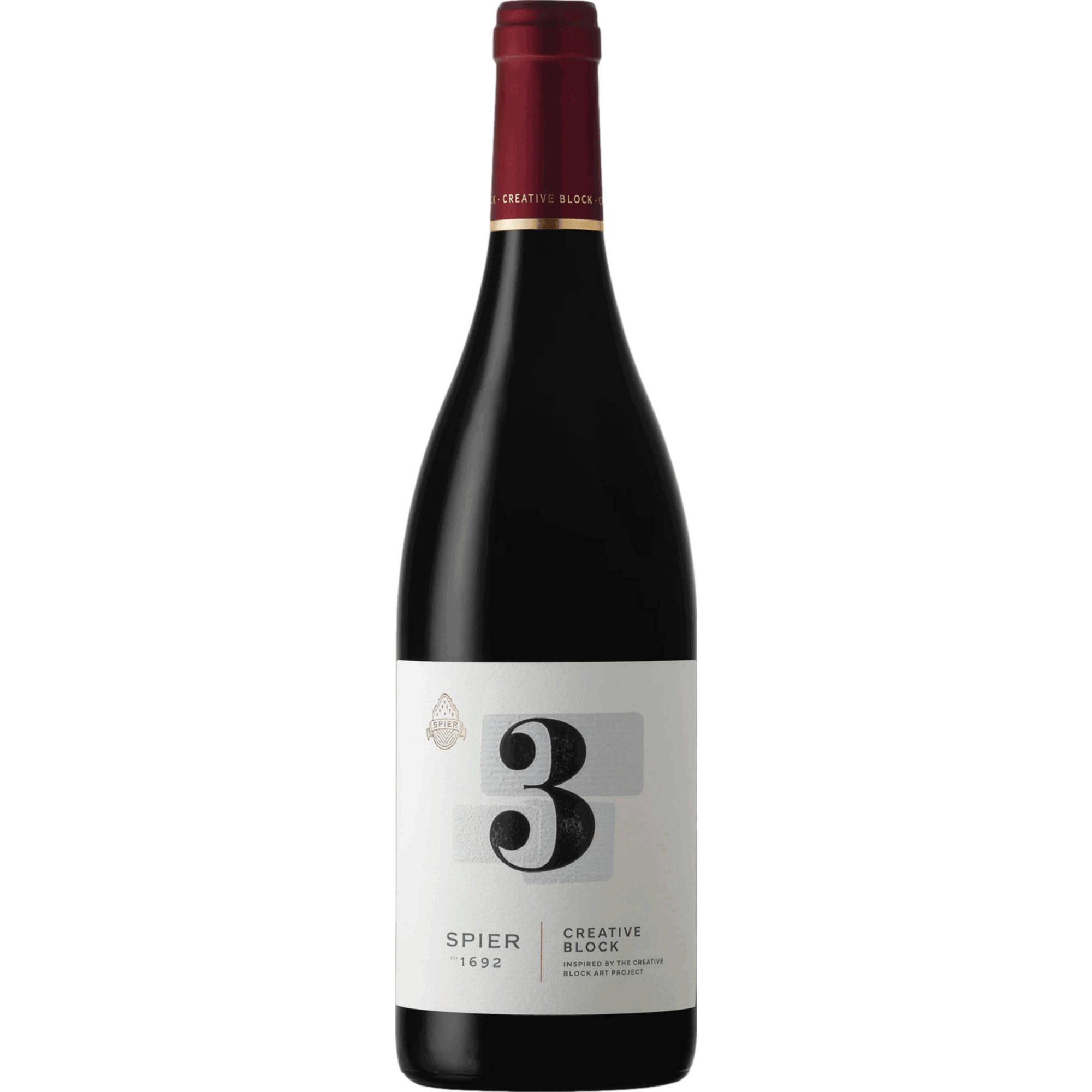 Spier Creative Block 3, WO Coastal Region, Western Cape, 2020, Rotwein