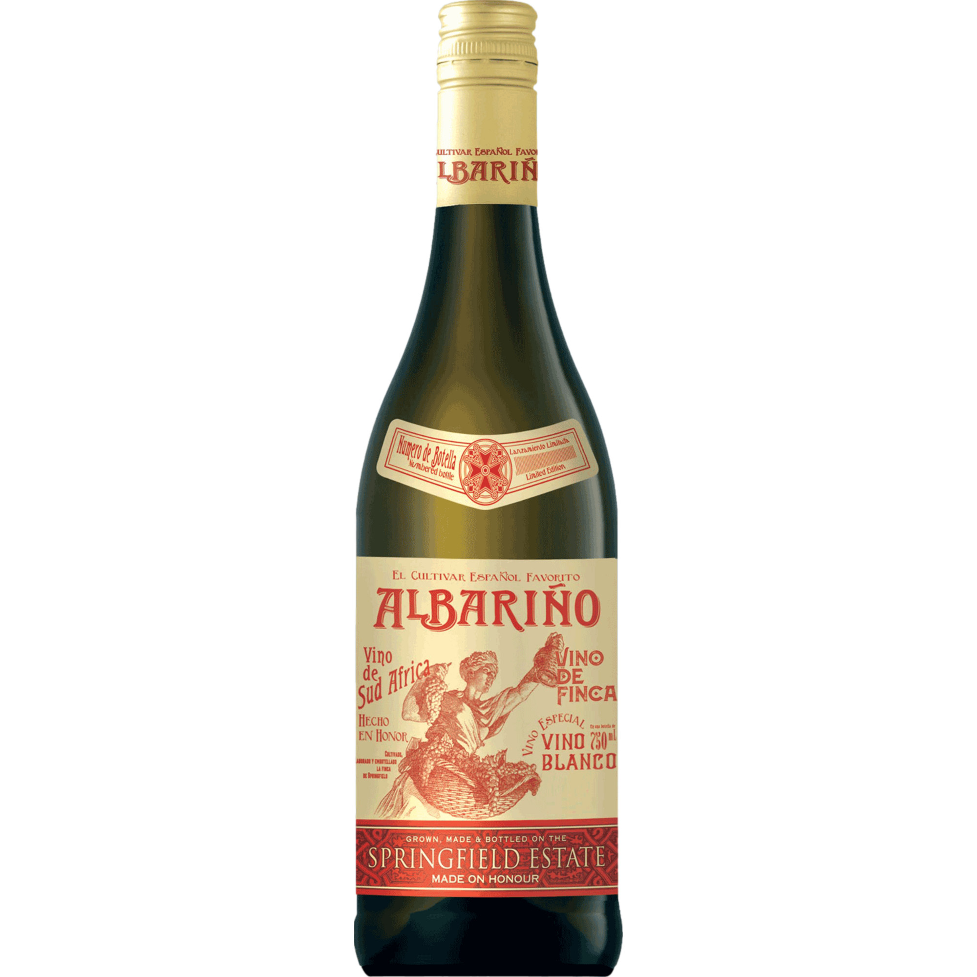 Springfield Albarino, Robertson, Cape South Coast, Western Cape, 2025, Weißwein
