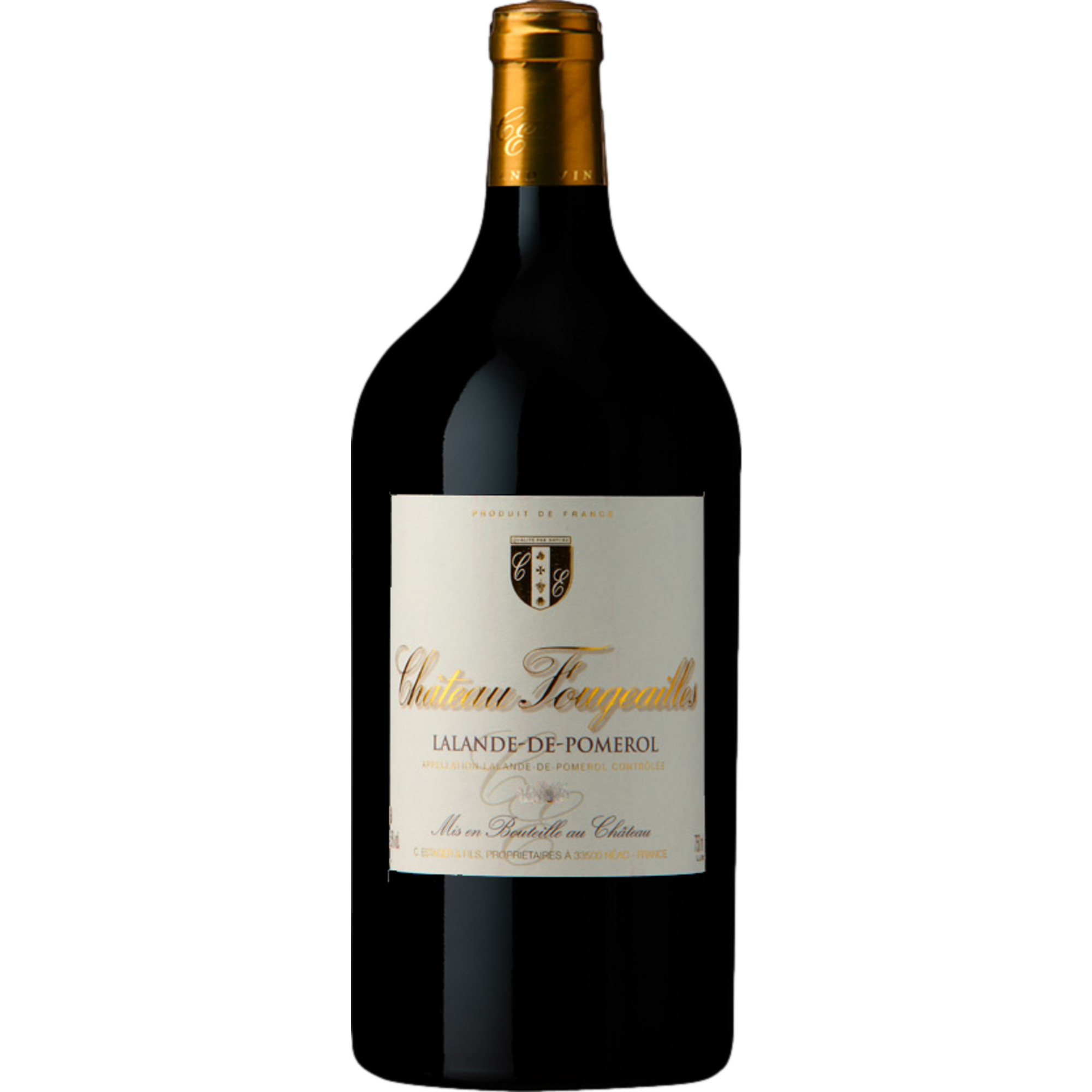 Château Fougeailles, Lalande de Pomerol AOC, 3 L, Bordeaux, 2018, Rotwein