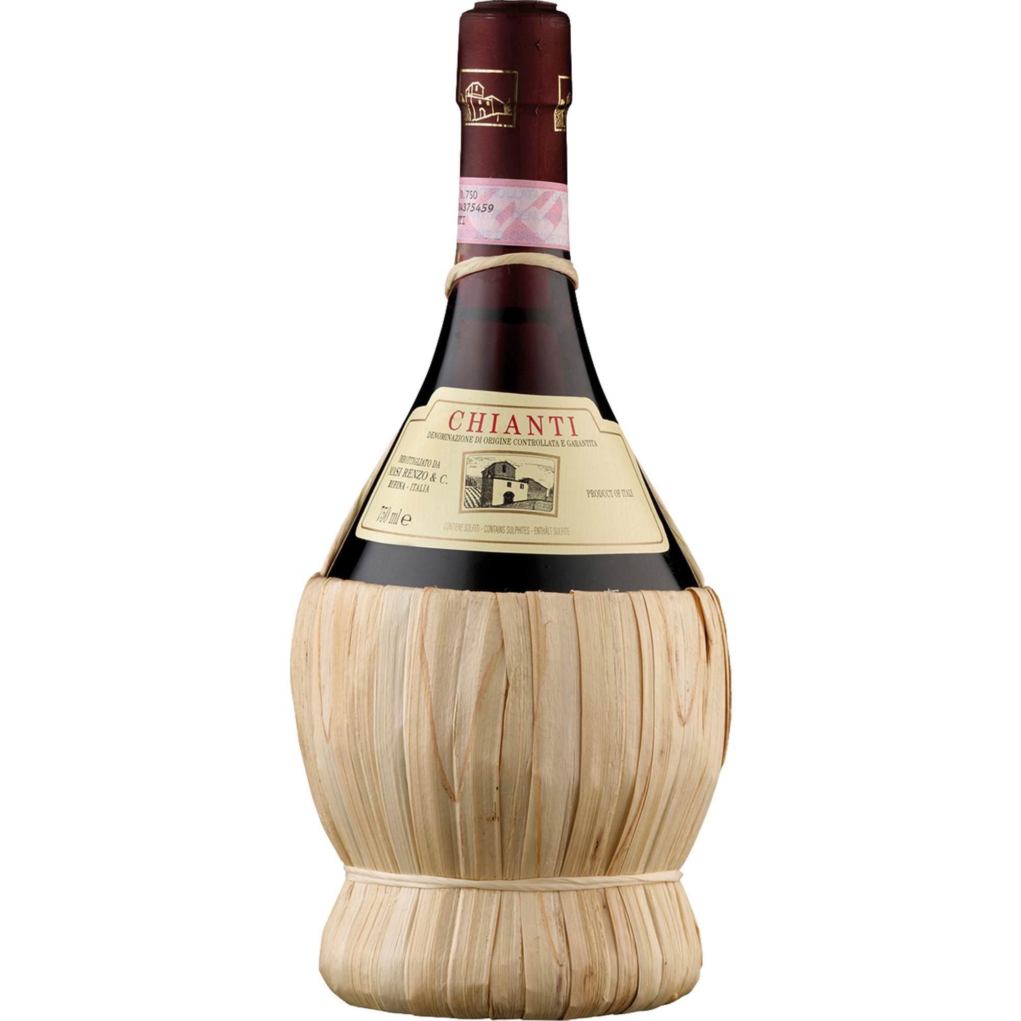 Renzo Masi Fiasco Chianti, Chianti DOCG, Toskana, 2025, Rotwein