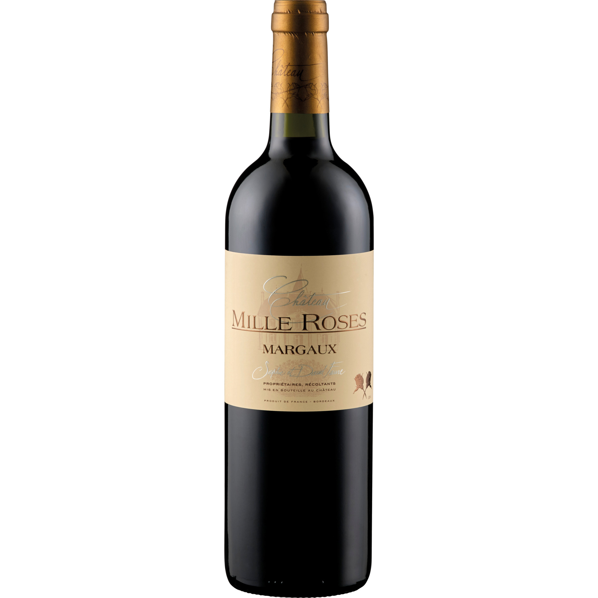 Château Mille Roses Haut Medoc Bio, Haut-Médoc AOP, Bordeaux, 2022, Rotwein